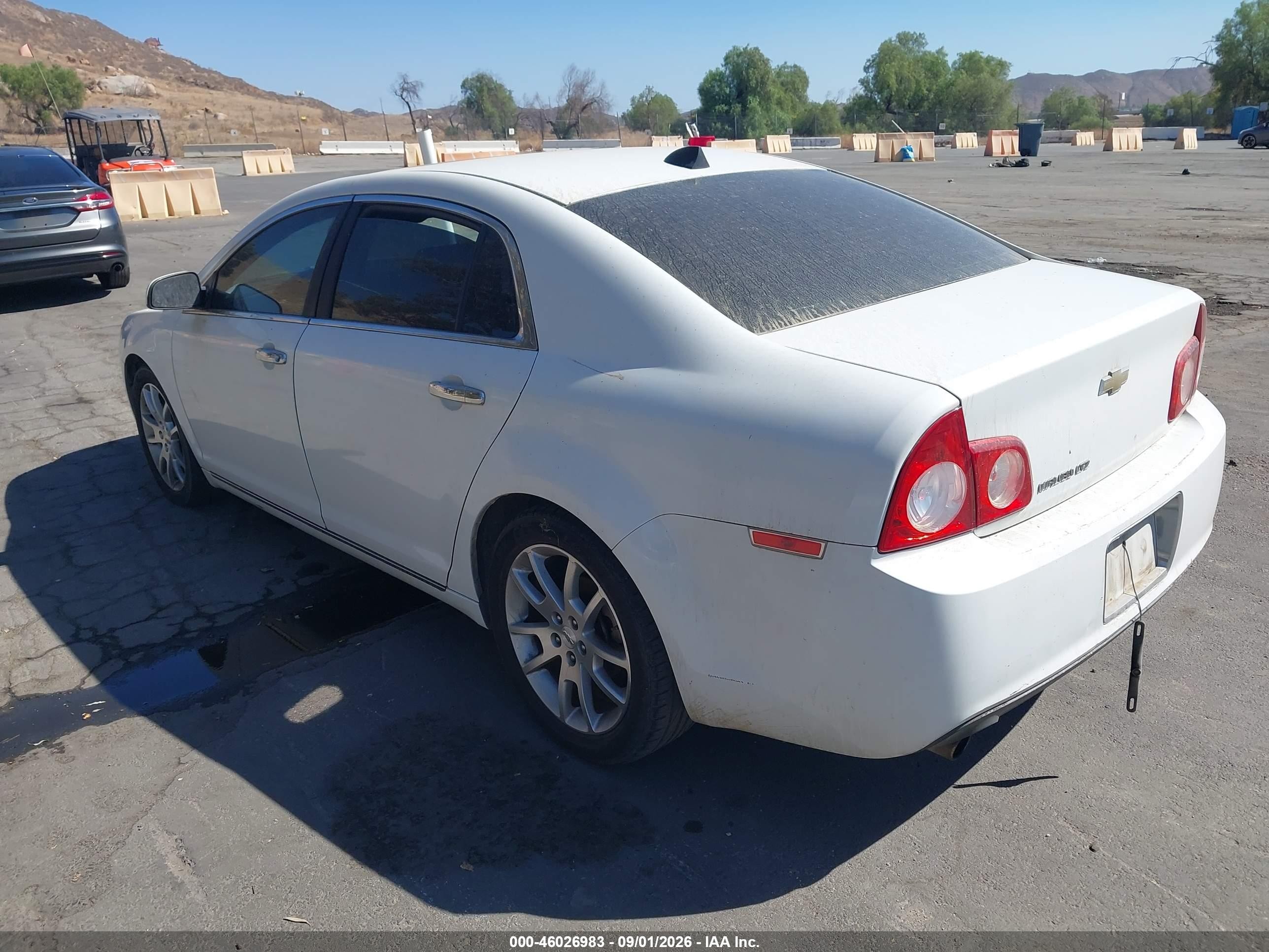 2012 Chevrolet Malibu 1lz White vin: 1G1ZE5E09CF231049