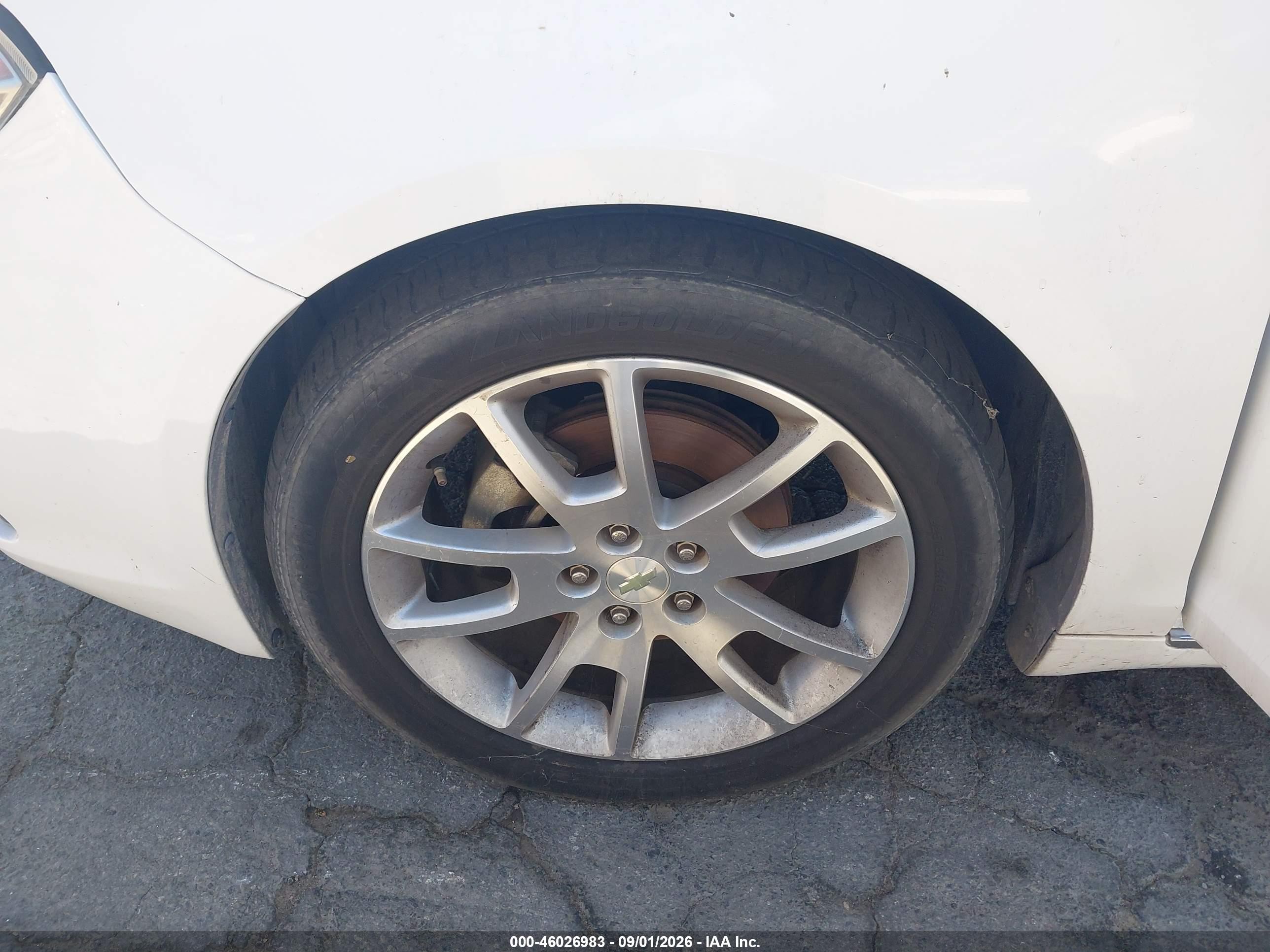 2012 Chevrolet Malibu 1lz White vin: 1G1ZE5E09CF231049