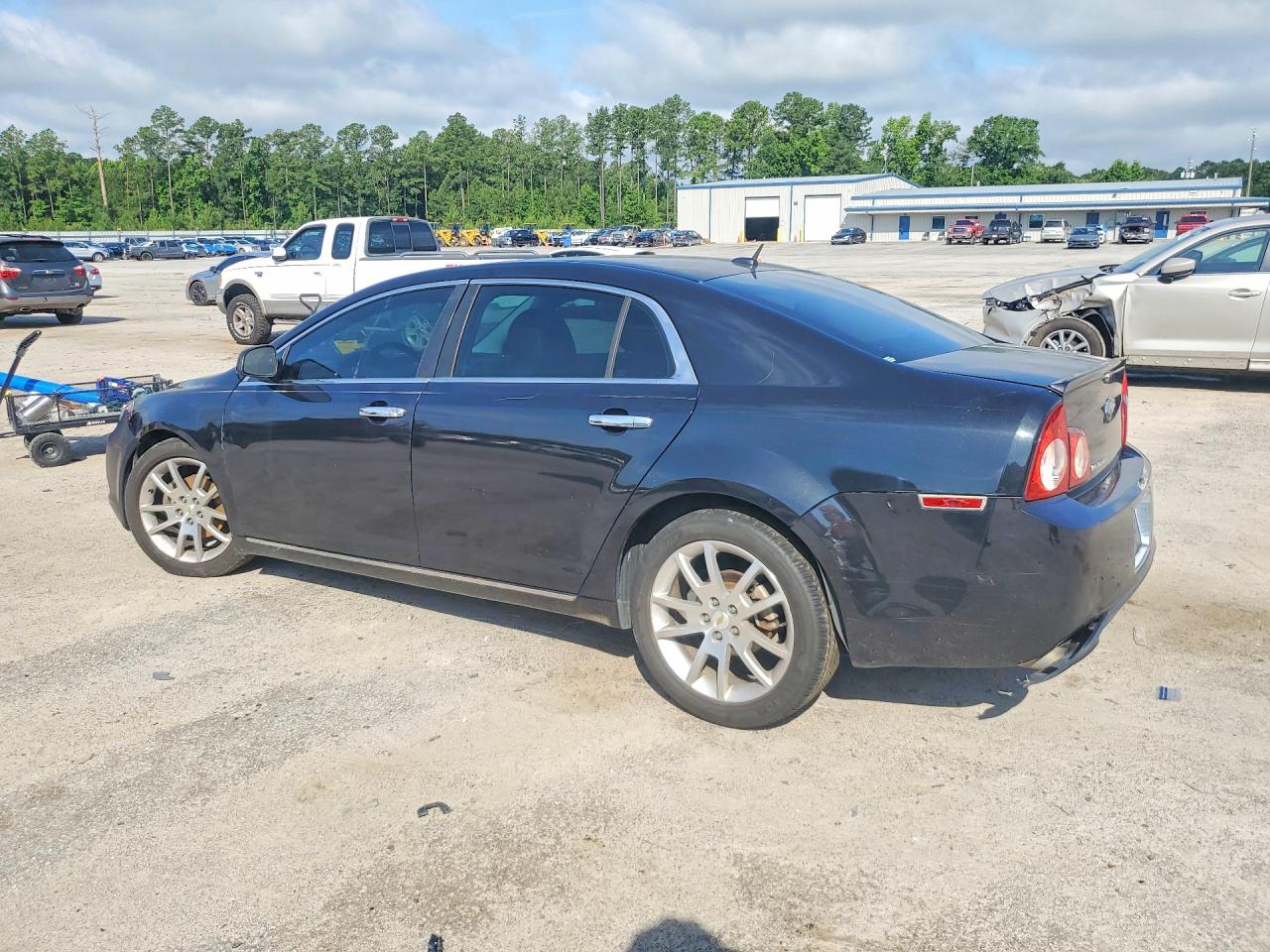 2011 Chevrolet Malibu Ltz Charcoal vin: 1G1ZE5E10BF119148