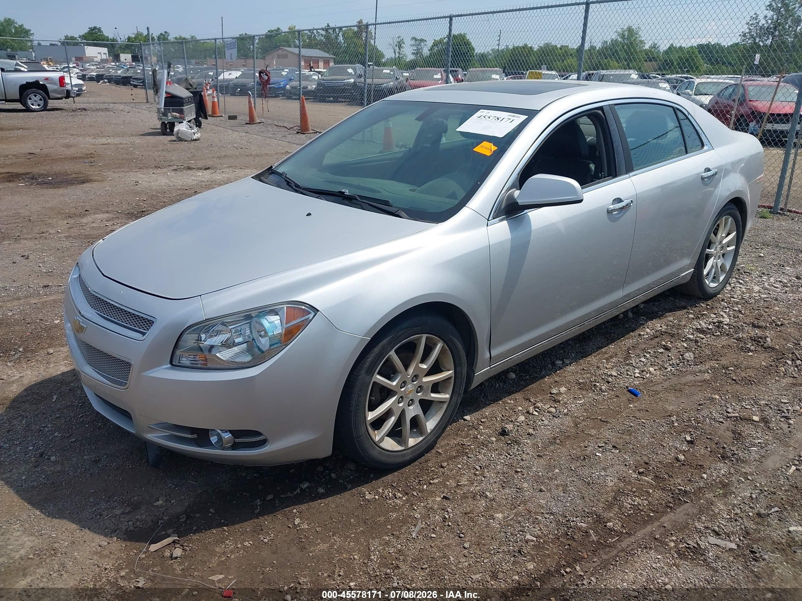 2011 Chevrolet Malibu Ltz Silver vin: 1G1ZE5E10BF276548