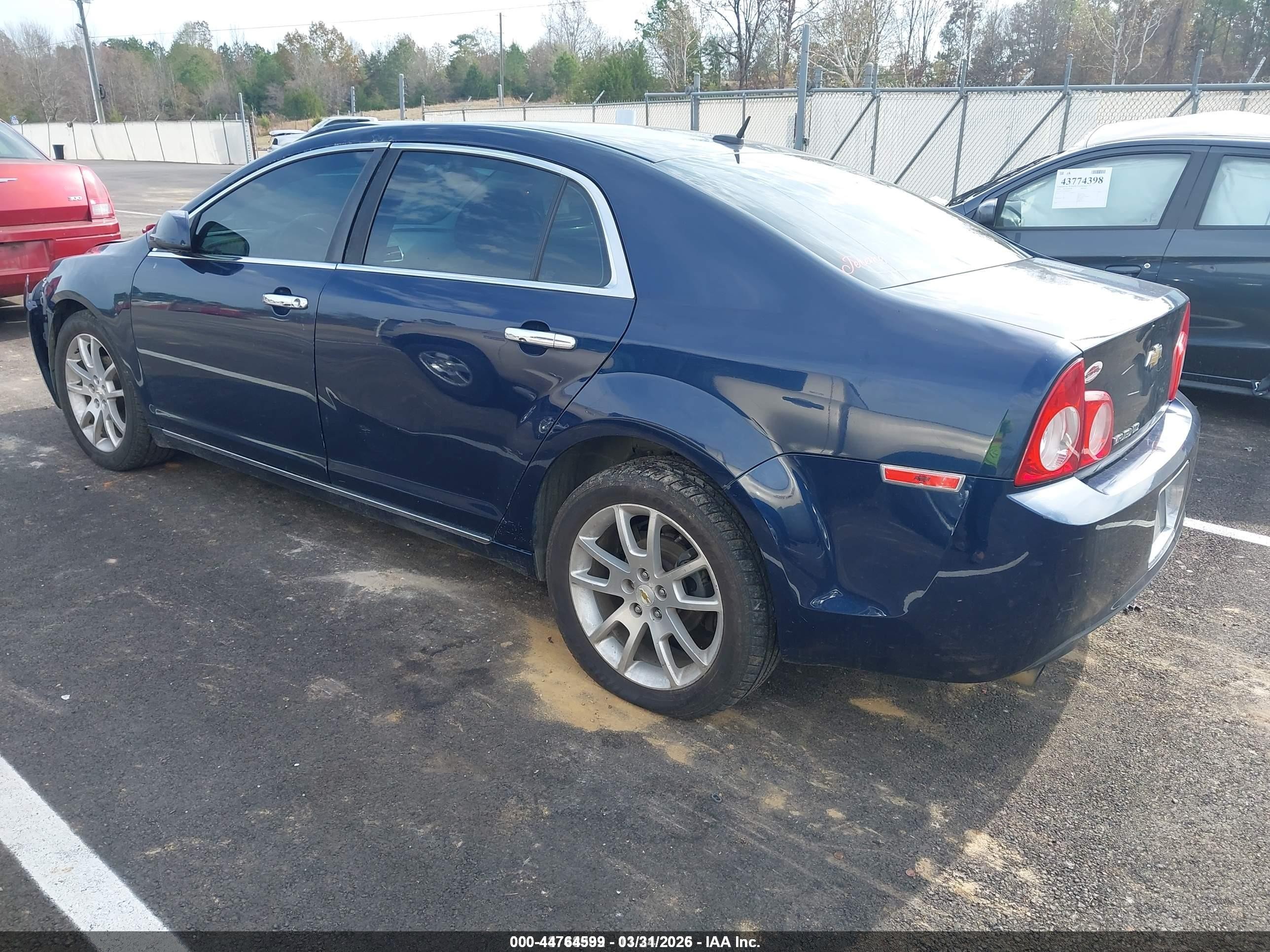 2011 Chevrolet Malibu Ltz Blue vin: 1G1ZE5E10BF354875