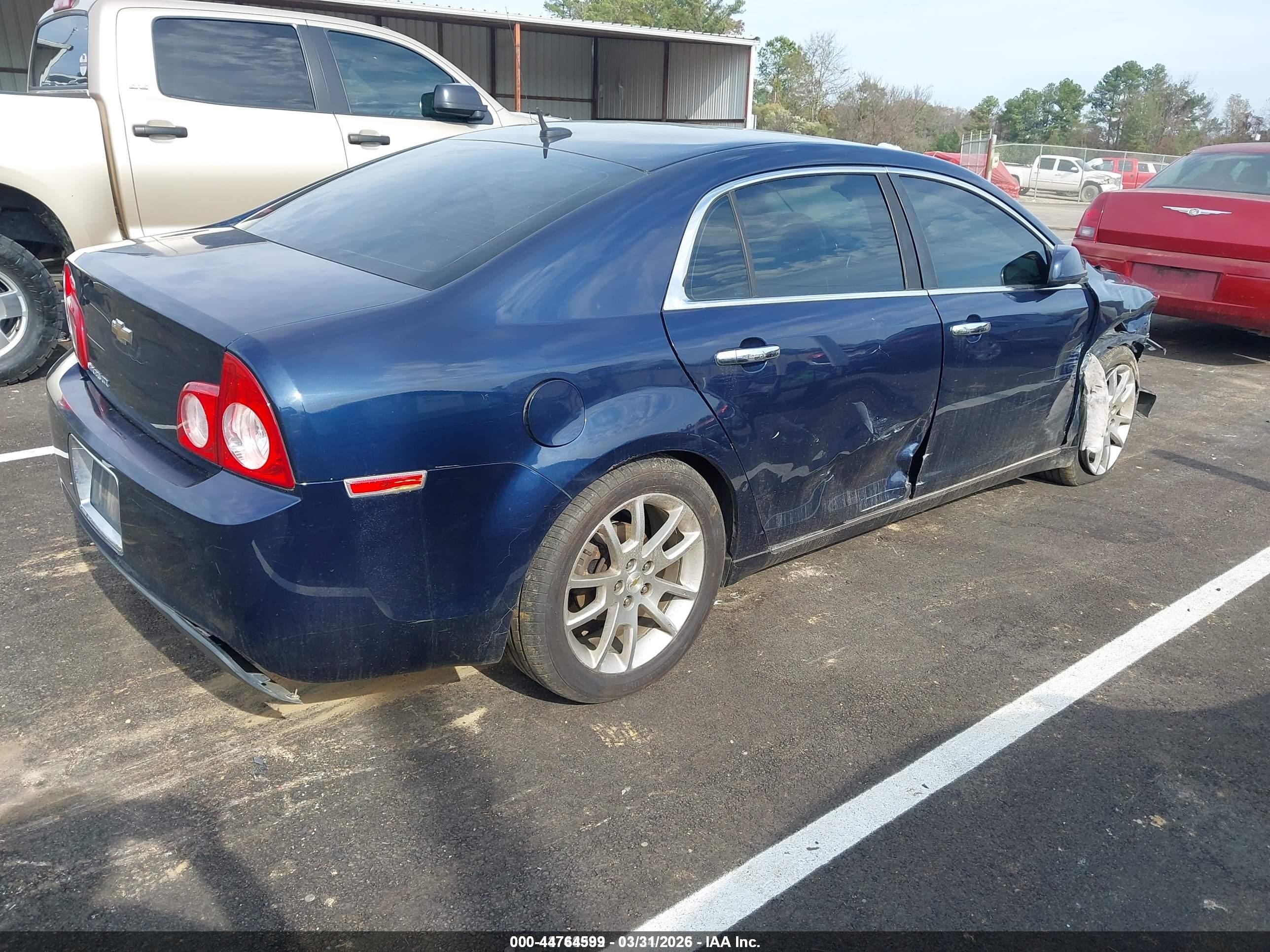 2011 Chevrolet Malibu Ltz Blue vin: 1G1ZE5E10BF354875