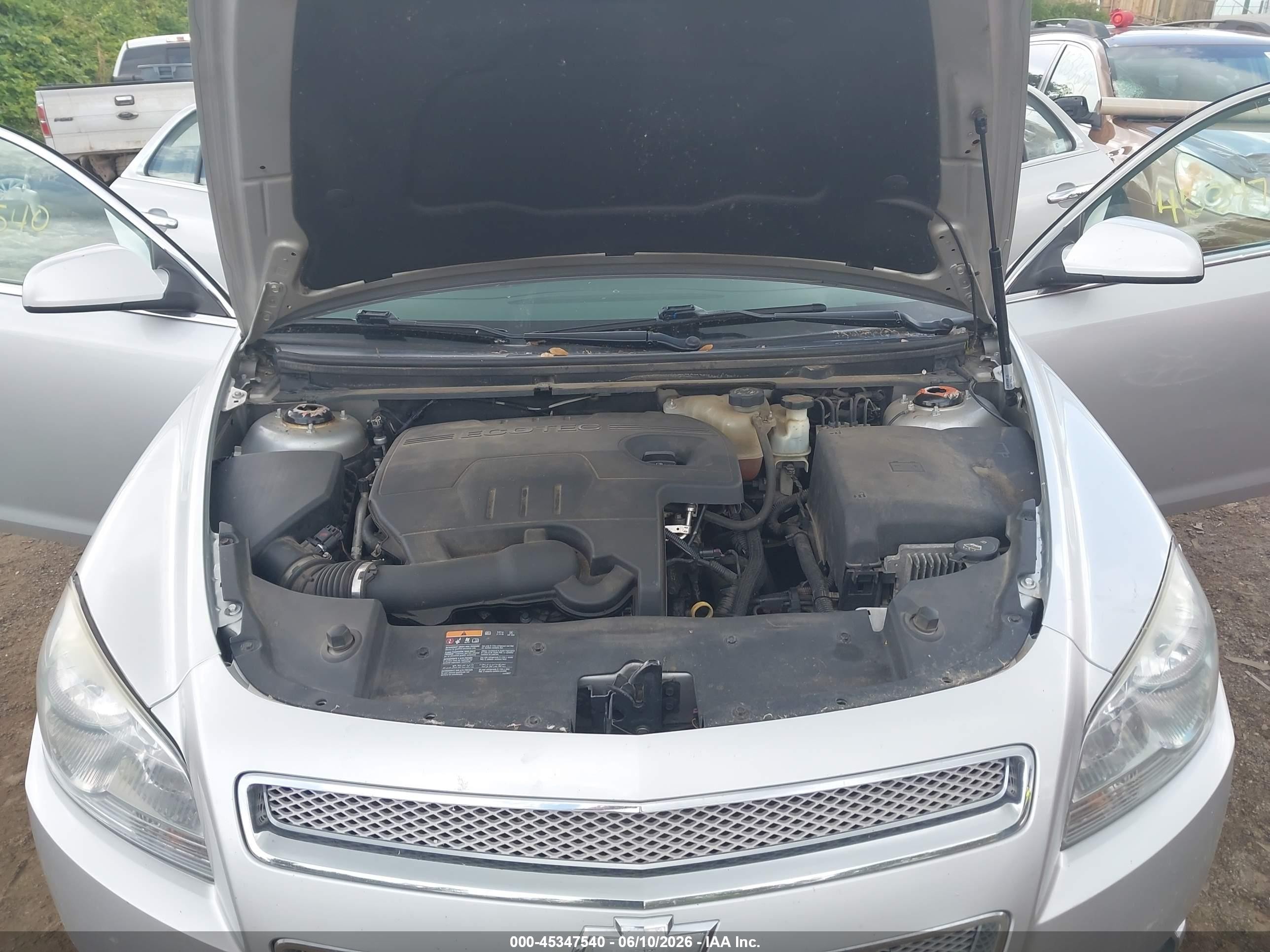 2011 Chevrolet Malibu Ltz Серебряный vin: 1G1ZE5E12BF115263