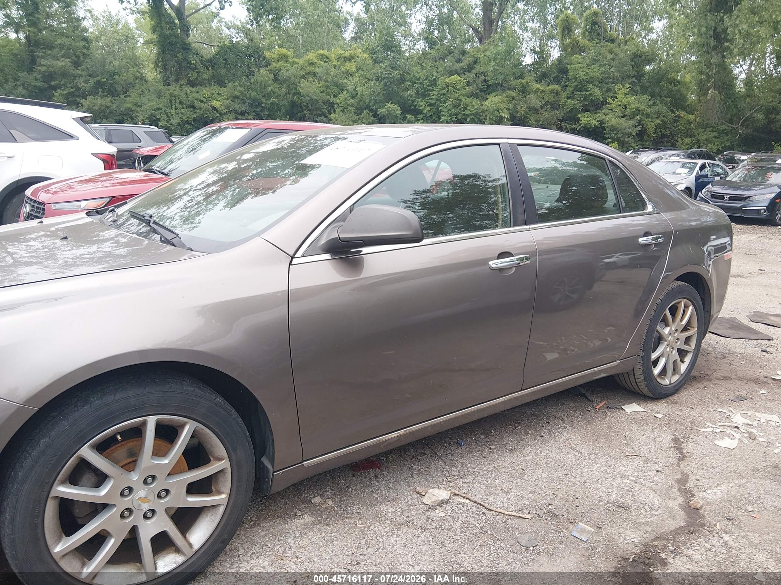 2011 Chevrolet Malibu Ltz Gray vin: 1G1ZE5E14BF126328