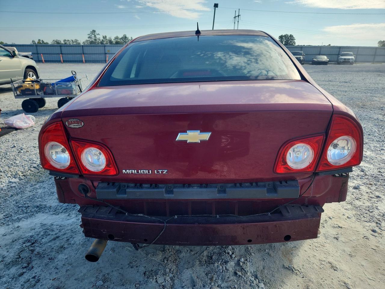 2011 Chevrolet Malibu Ltz Red vin: 1G1ZE5E14BF289528