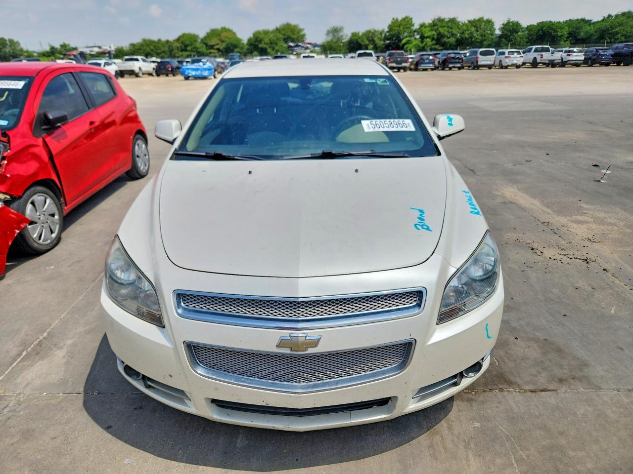 2011 Chevrolet Malibu Ltz White vin: 1G1ZE5E14BF307140
