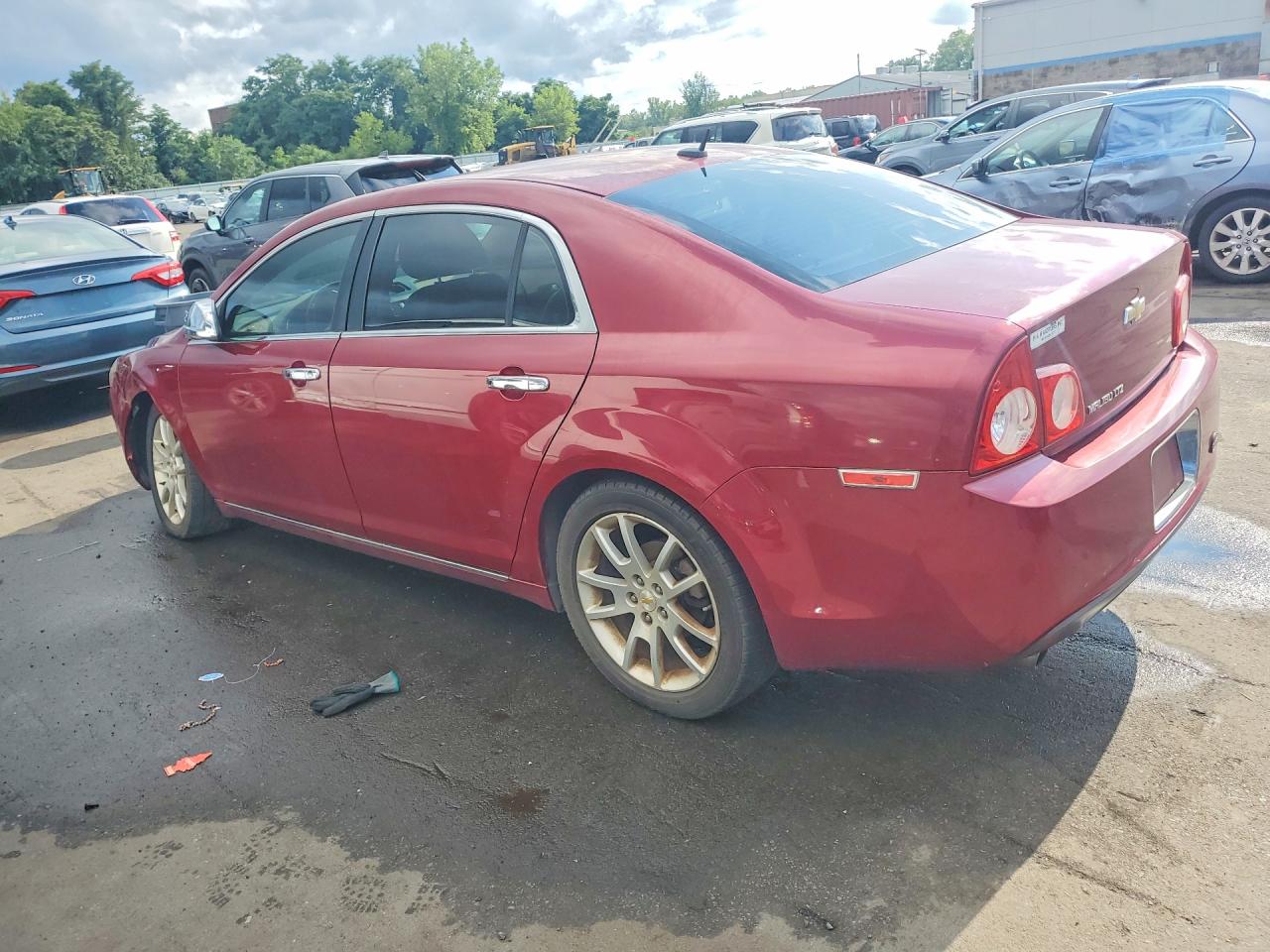 2011 Chevrolet Malibu Ltz Red vin: 1G1ZE5E16BF238712