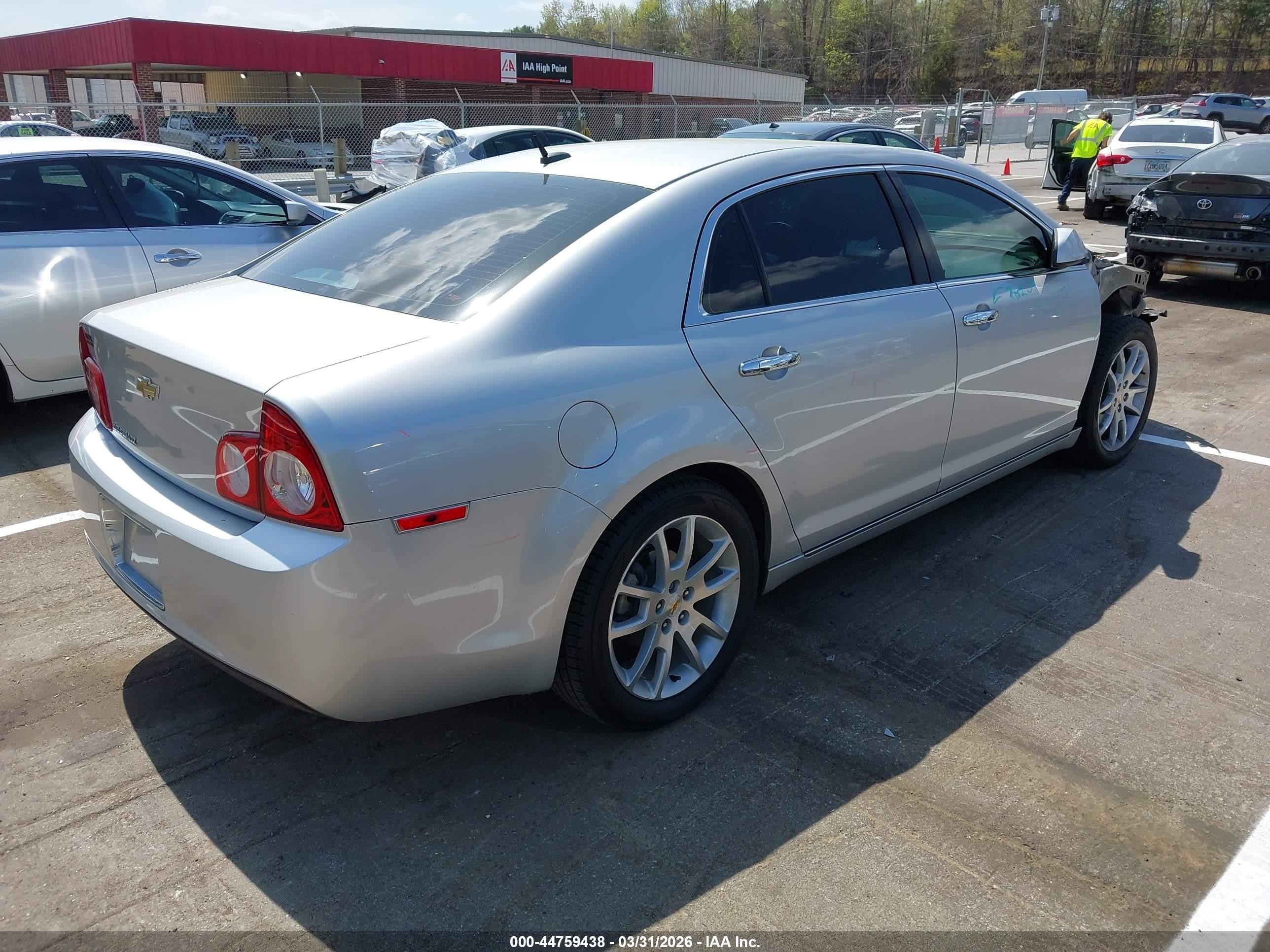 2011 Chevrolet Malibu Ltz Silver vin: 1G1ZE5E16BF265764