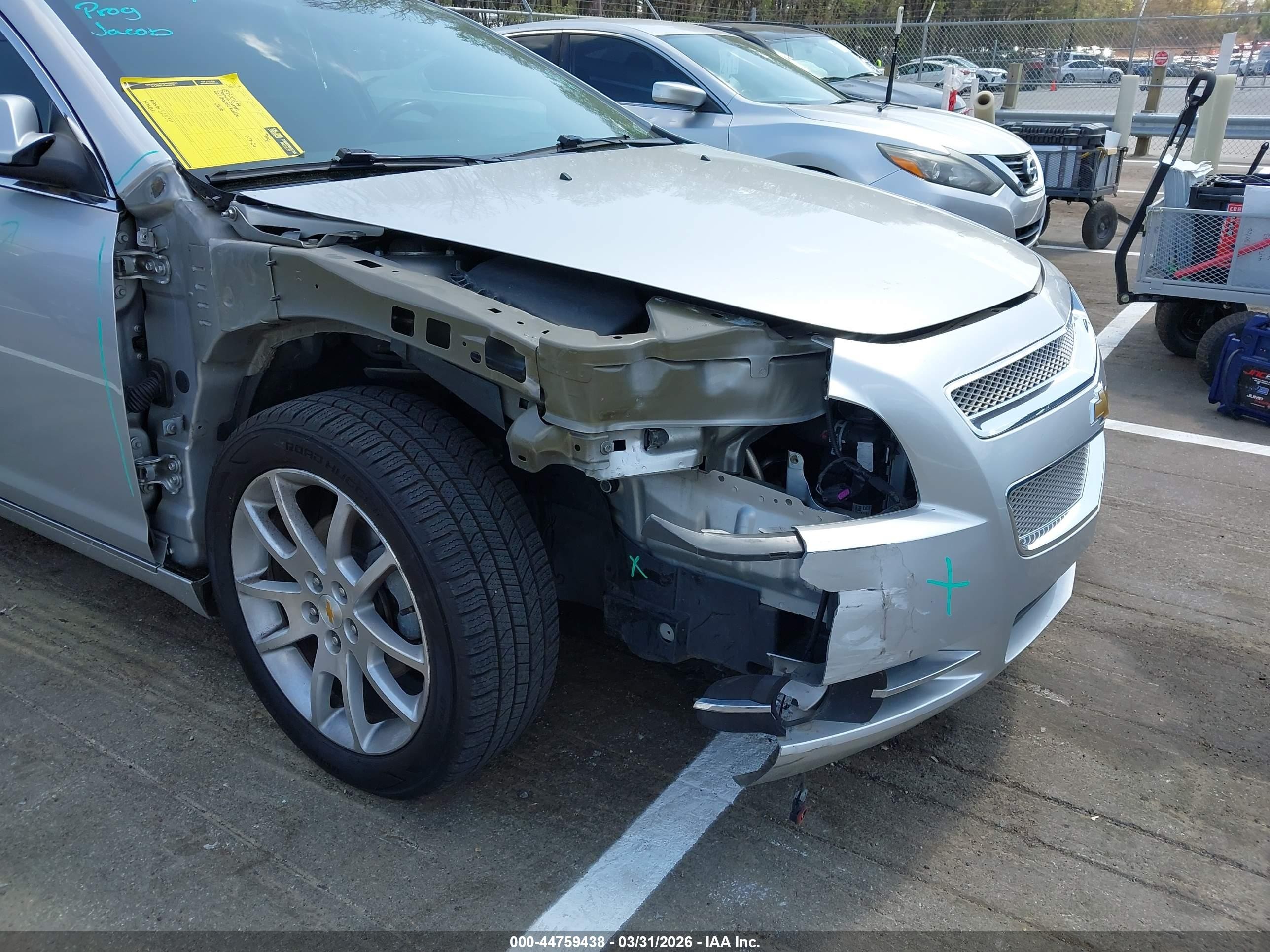 2011 Chevrolet Malibu Ltz Silver vin: 1G1ZE5E16BF265764