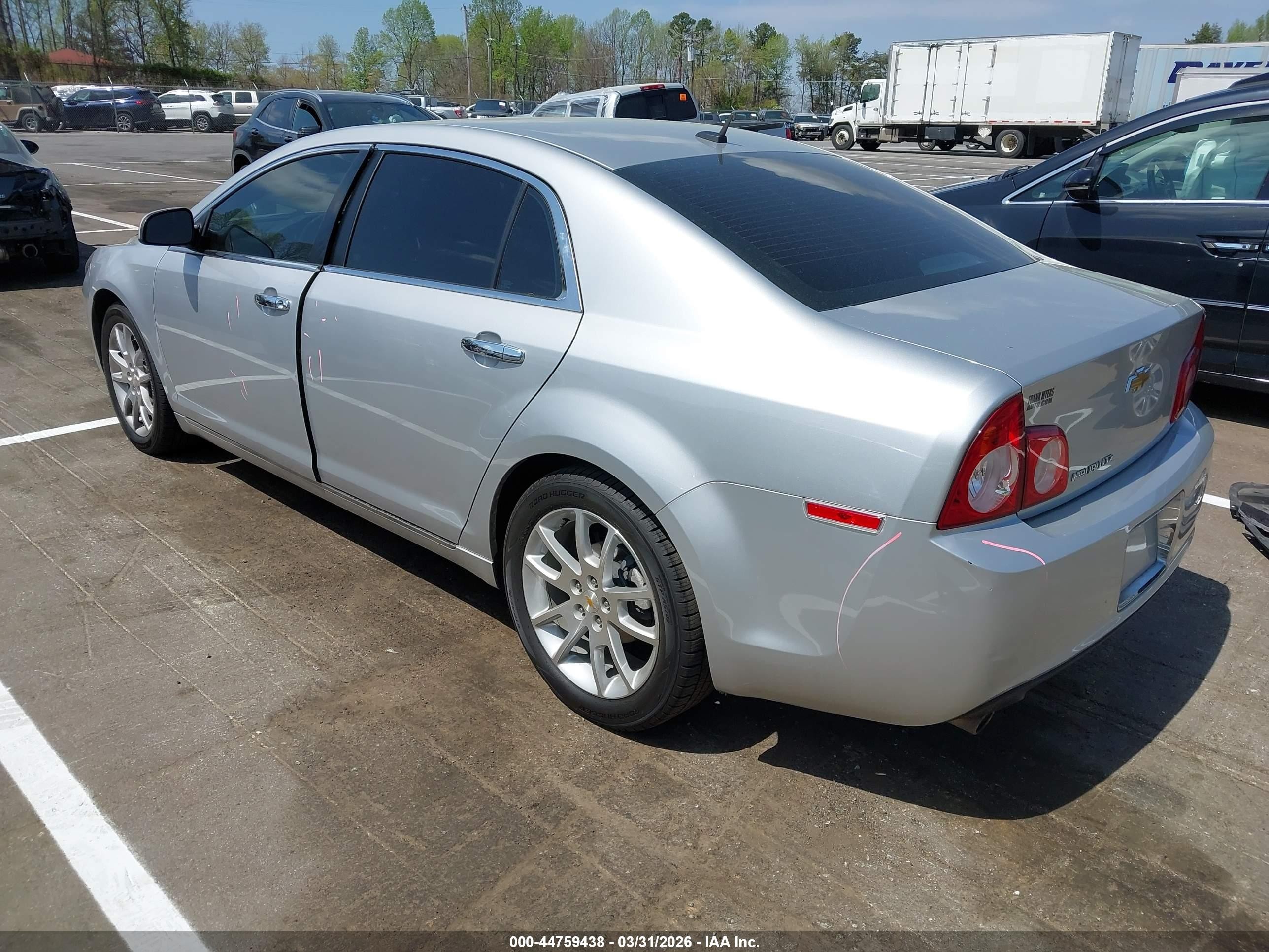 2011 Chevrolet Malibu Ltz Silver vin: 1G1ZE5E16BF265764