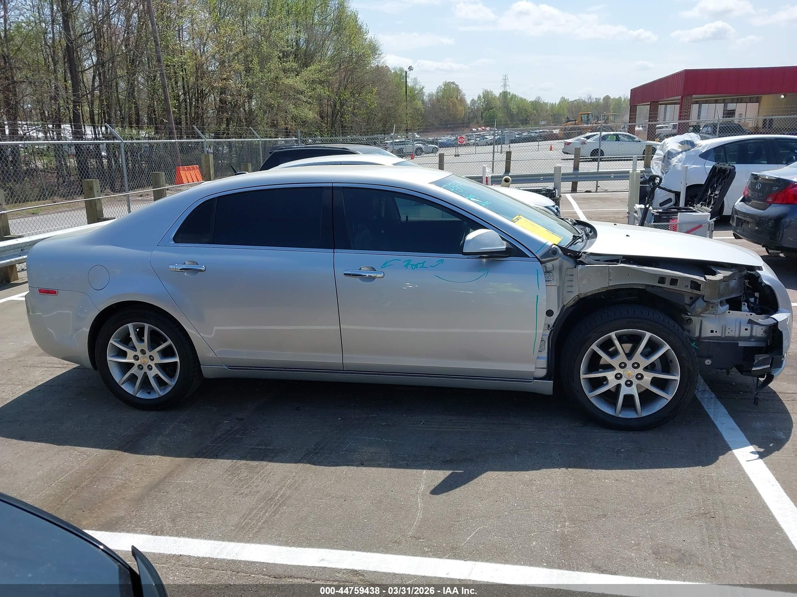 2011 Chevrolet Malibu Ltz Silver vin: 1G1ZE5E16BF265764