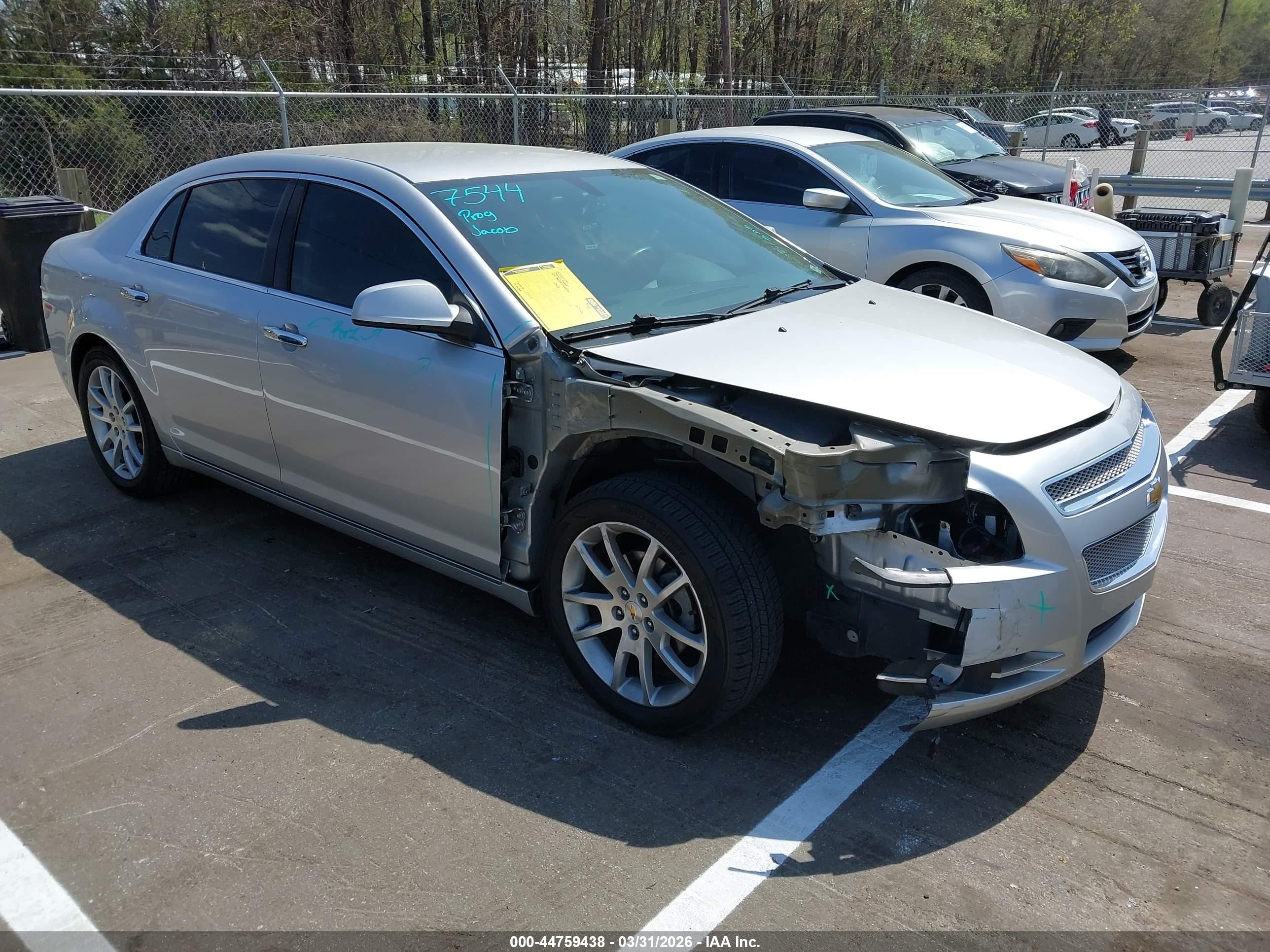 2011 Chevrolet Malibu Ltz Silver vin: 1G1ZE5E16BF265764