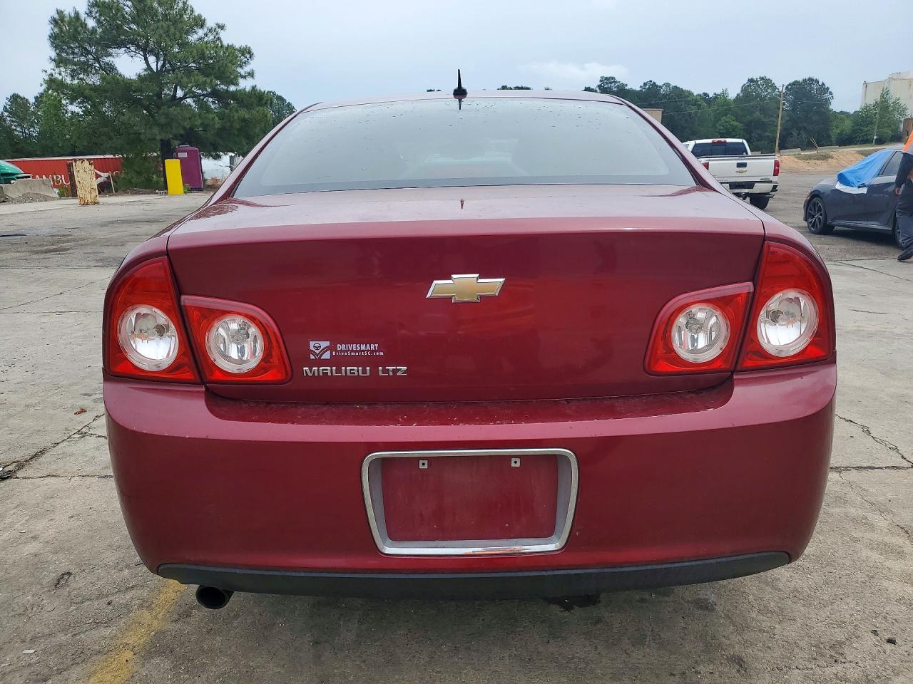 2011 Chevrolet Malibu Ltz Burgundy vin: 1G1ZE5E17BF104159