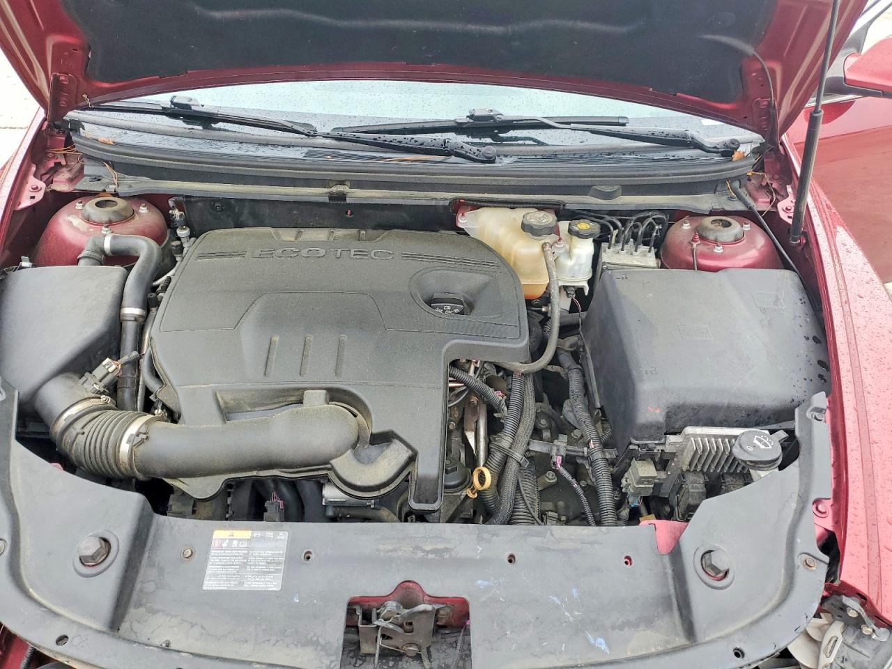2011 Chevrolet Malibu Ltz Burgundy vin: 1G1ZE5E17BF104159
