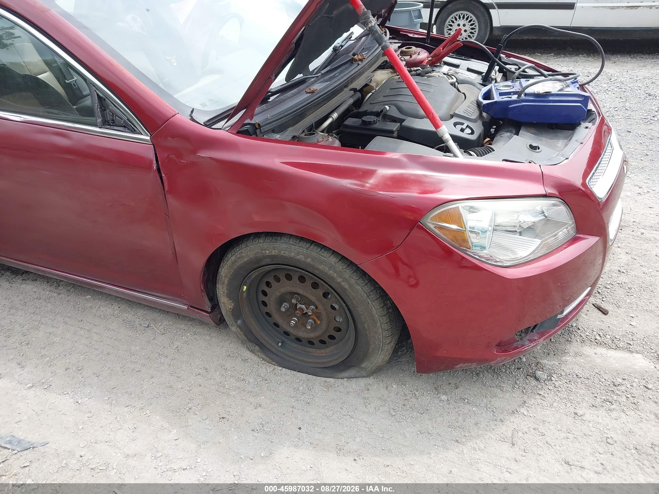 2010 Chevrolet Malibu Ltz Red vin: 1G1ZE5E70AF155473