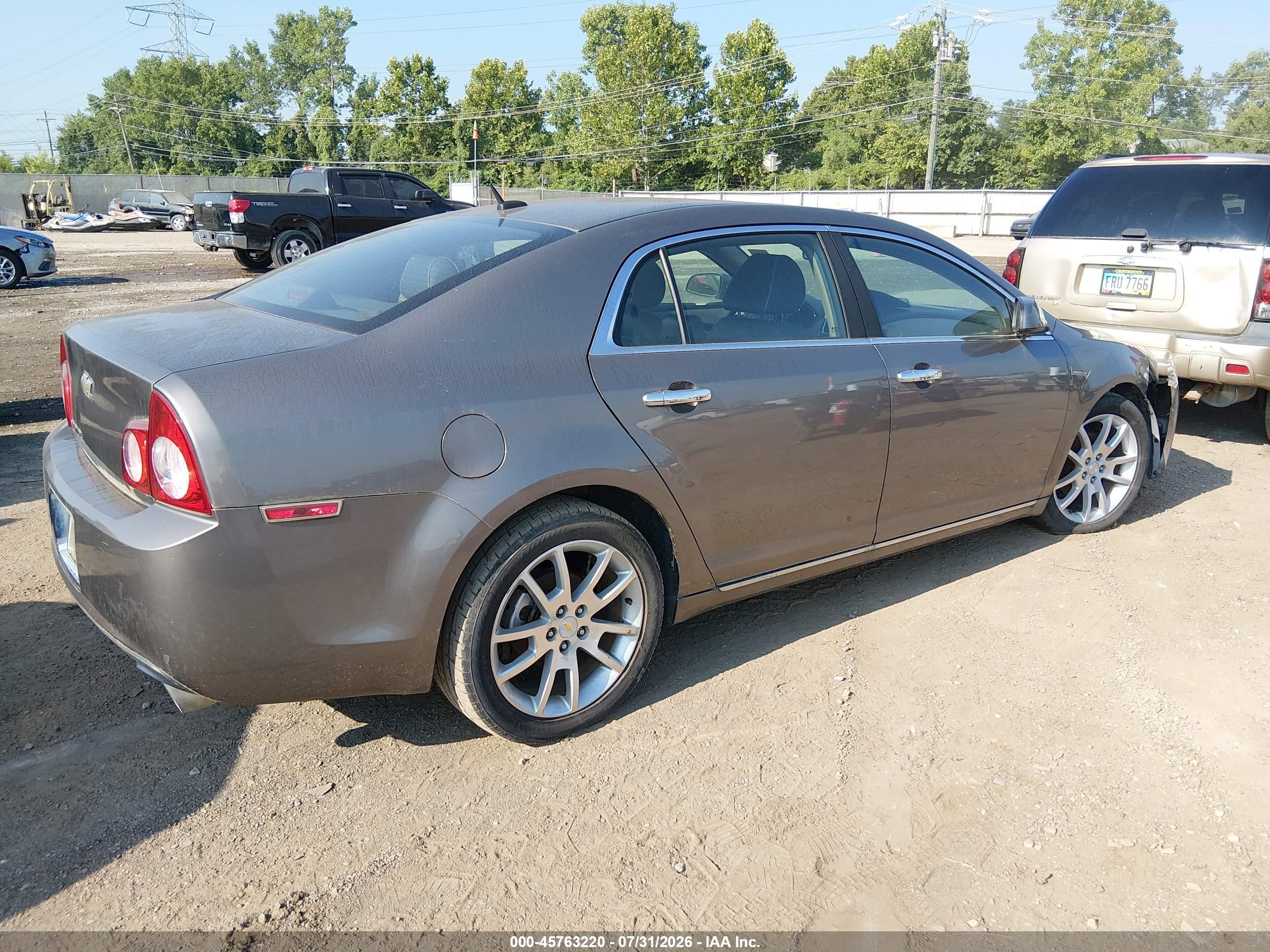 2010 Chevrolet Malibu Ltz Gold vin: 1G1ZE5E70AF232987