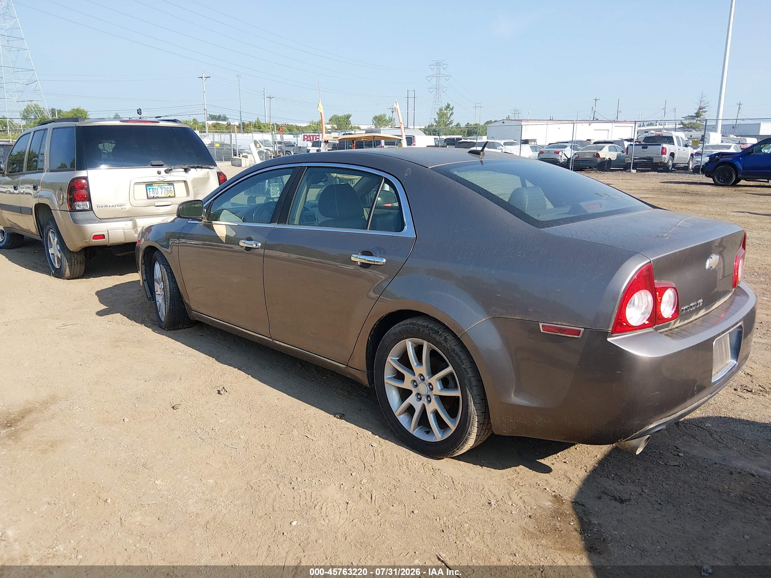 2010 Chevrolet Malibu Ltz Gold vin: 1G1ZE5E70AF232987