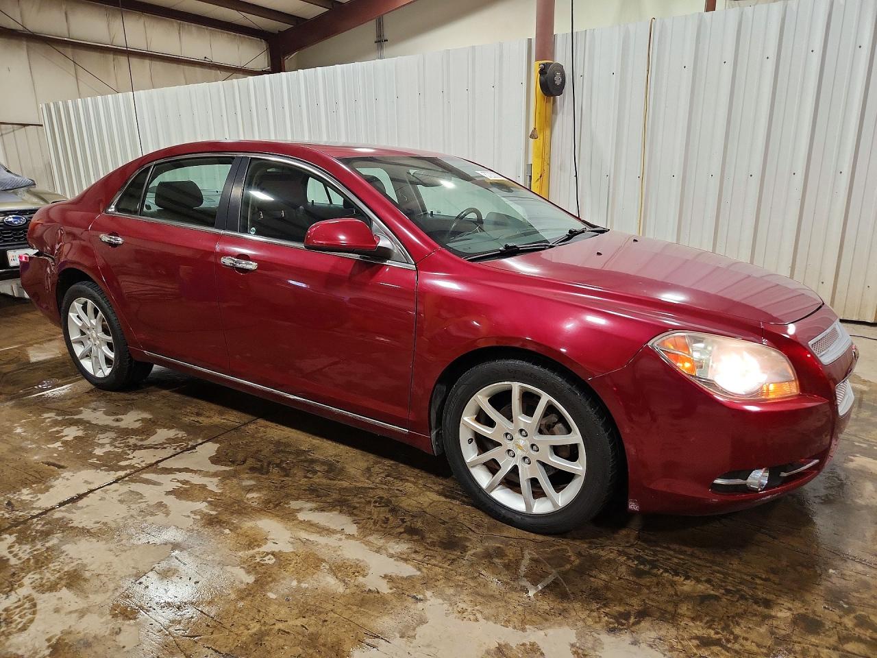 2010 Chevrolet Malibu Ltz Burgundy vin: 1G1ZE5E70AF260255