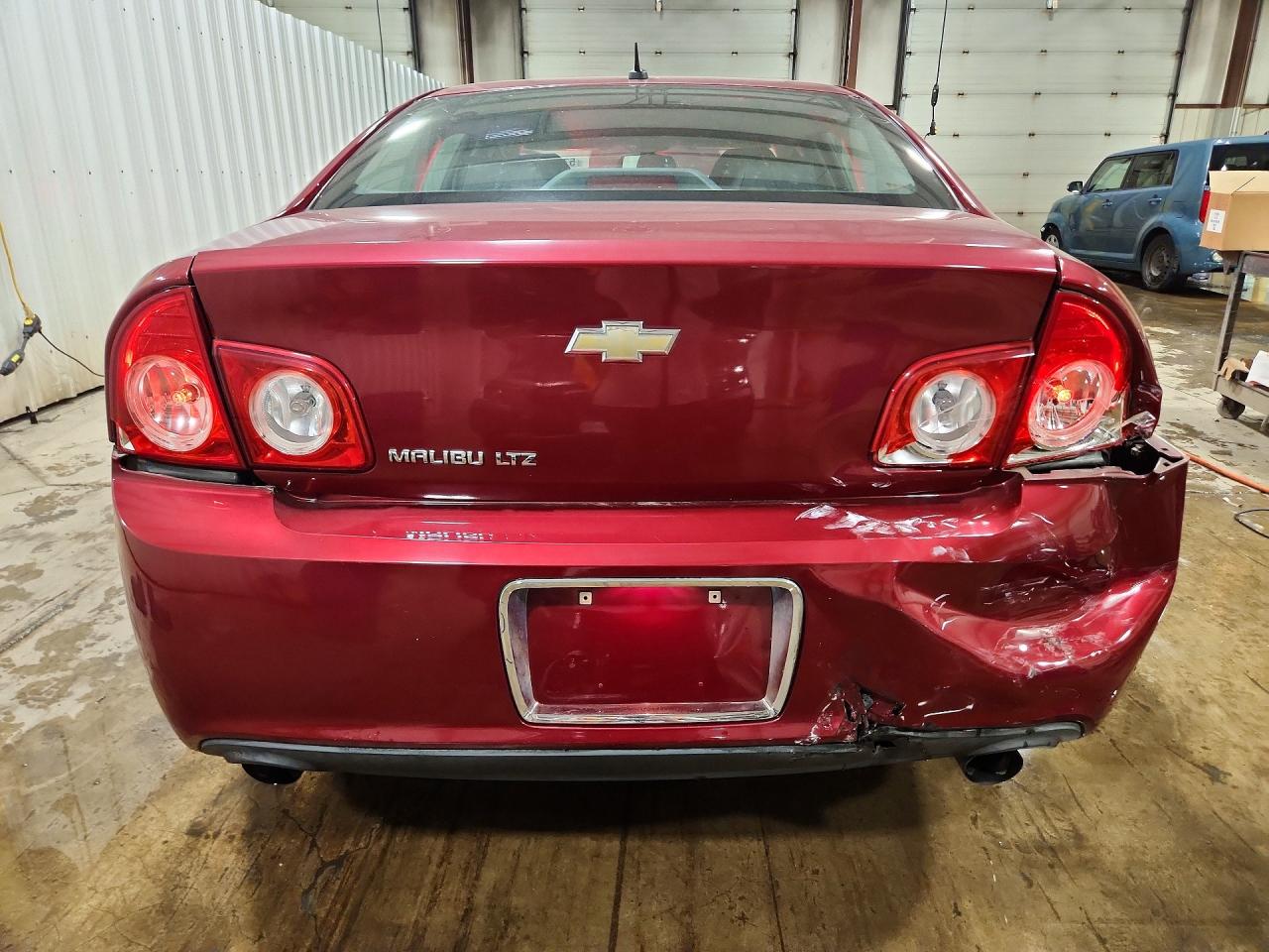2010 Chevrolet Malibu Ltz Burgundy vin: 1G1ZE5E70AF260255