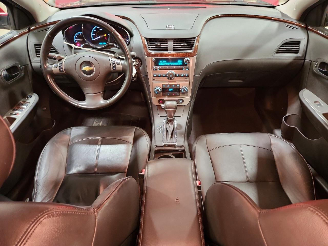 2010 Chevrolet Malibu Ltz Burgundy vin: 1G1ZE5E70AF260255