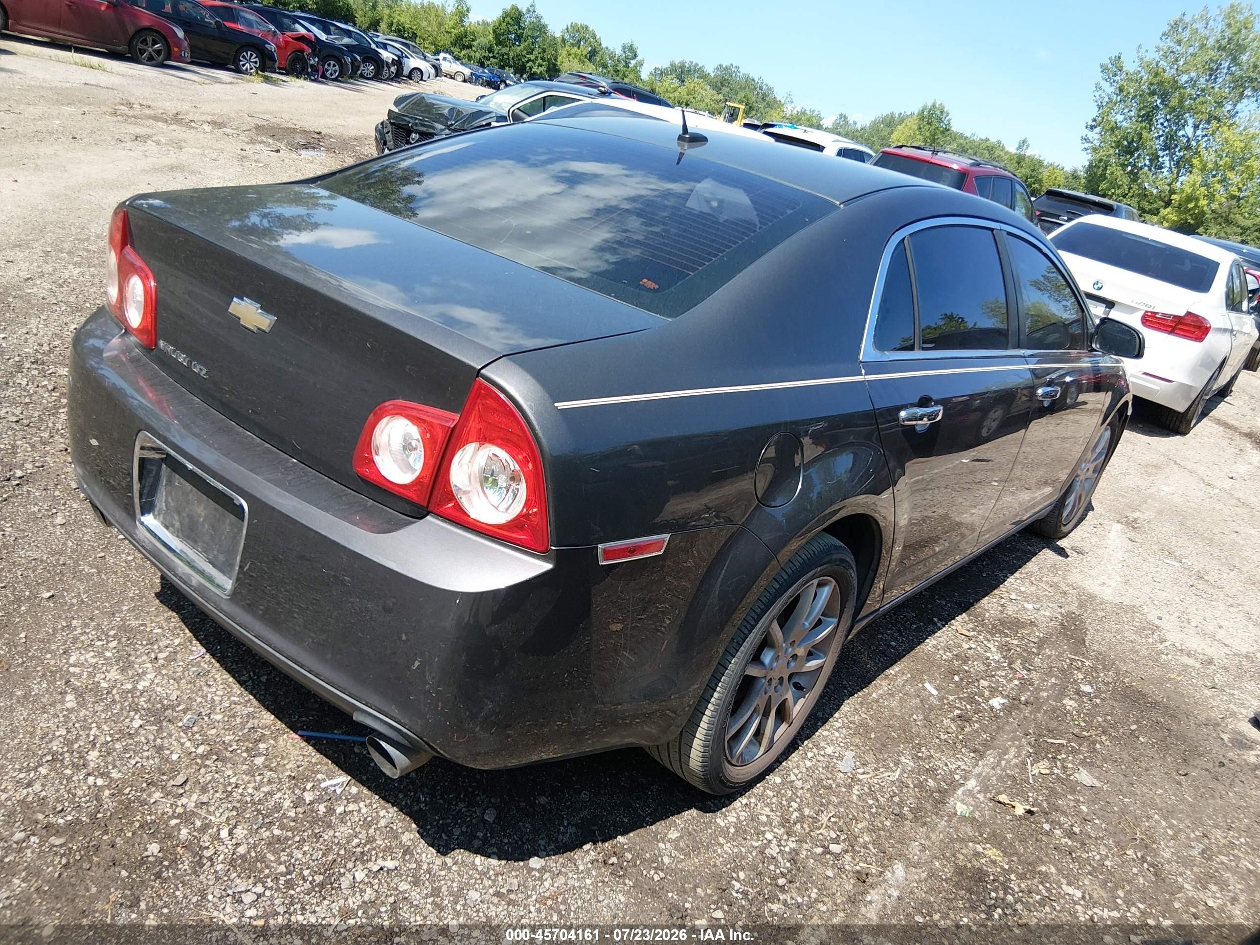 2010 Chevrolet Malibu Ltz Gray vin: 1G1ZE5E70AF273877