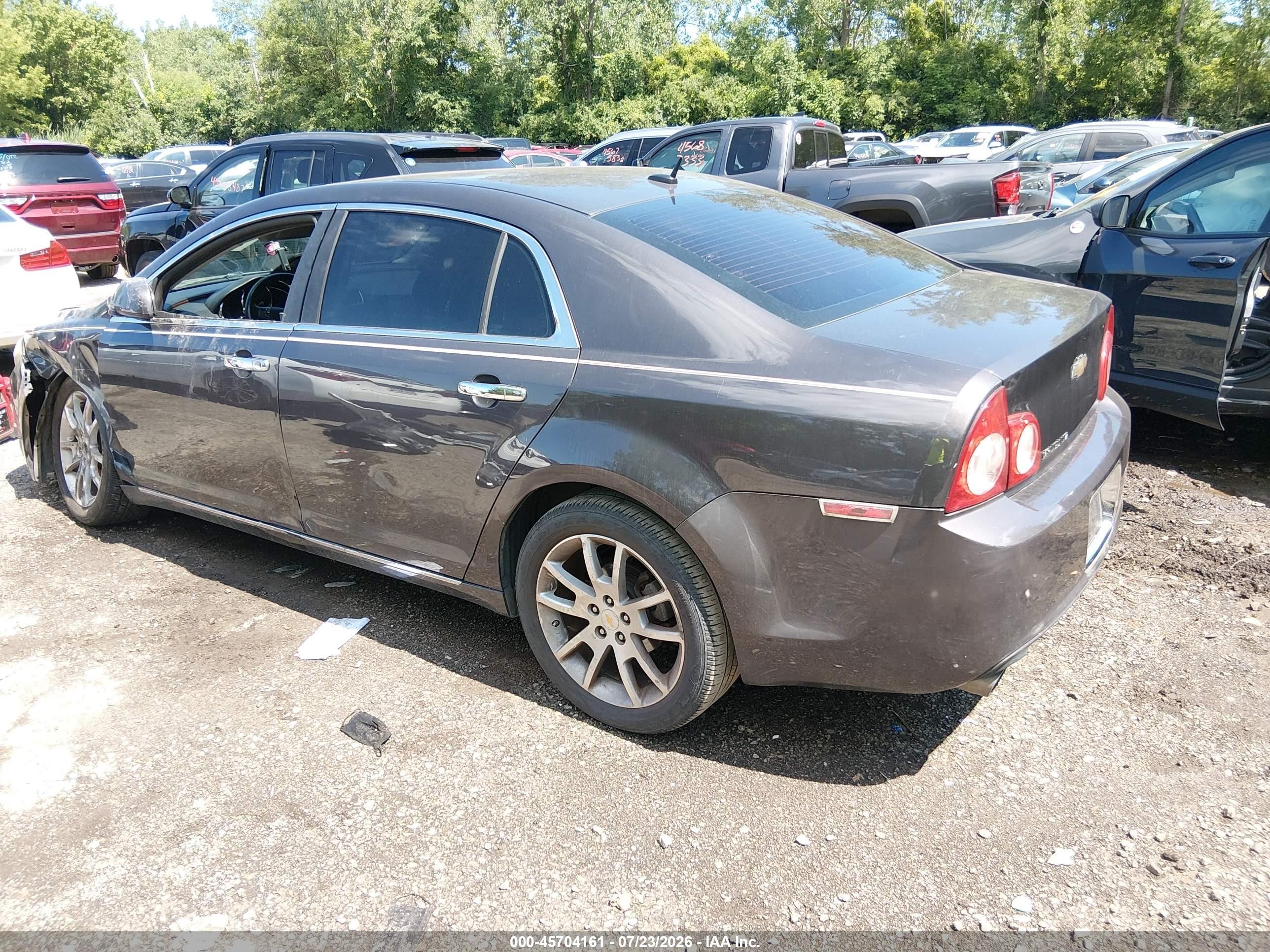 2010 Chevrolet Malibu Ltz Gray vin: 1G1ZE5E70AF273877