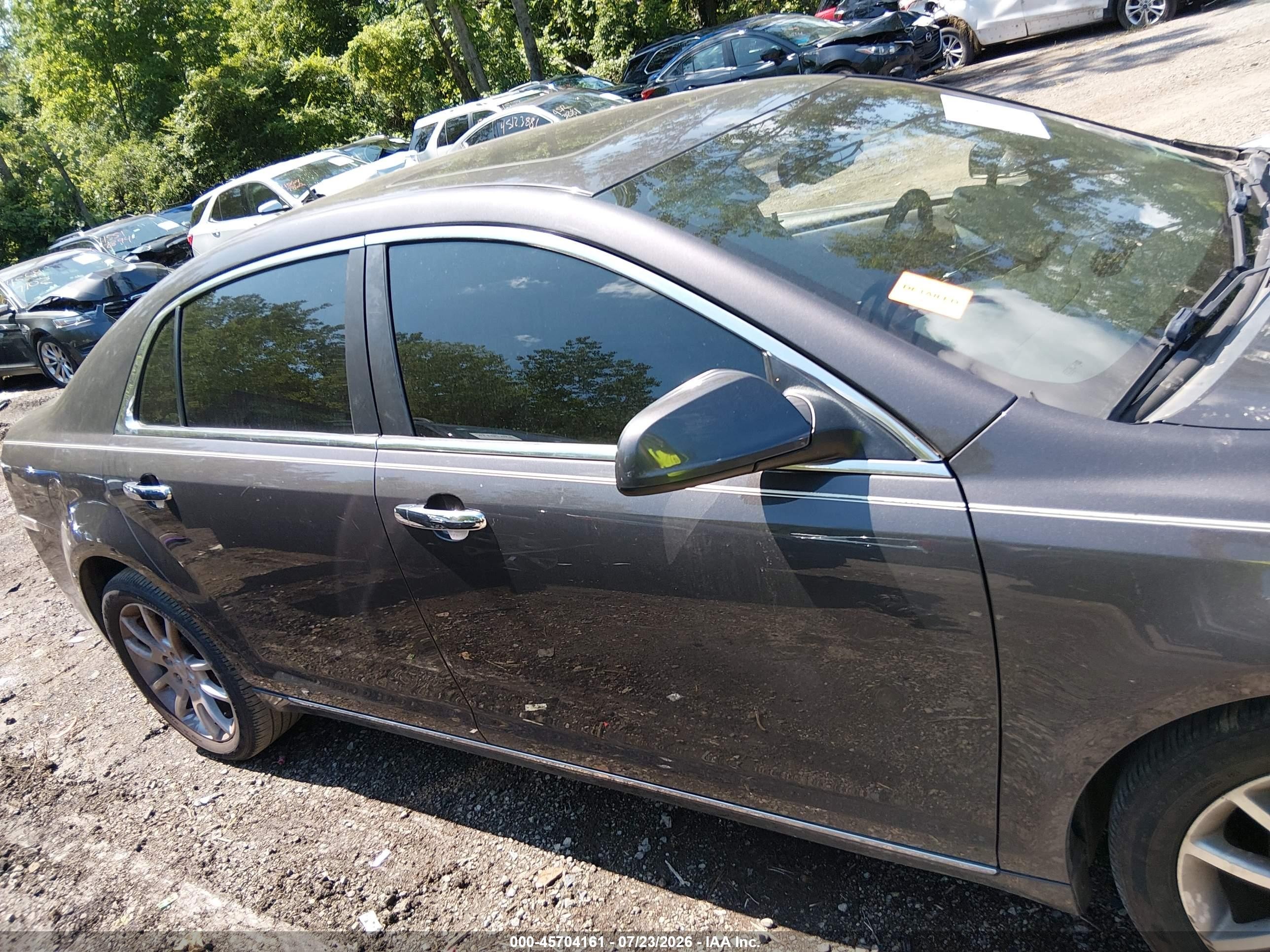 2010 Chevrolet Malibu Ltz Gray vin: 1G1ZE5E70AF273877