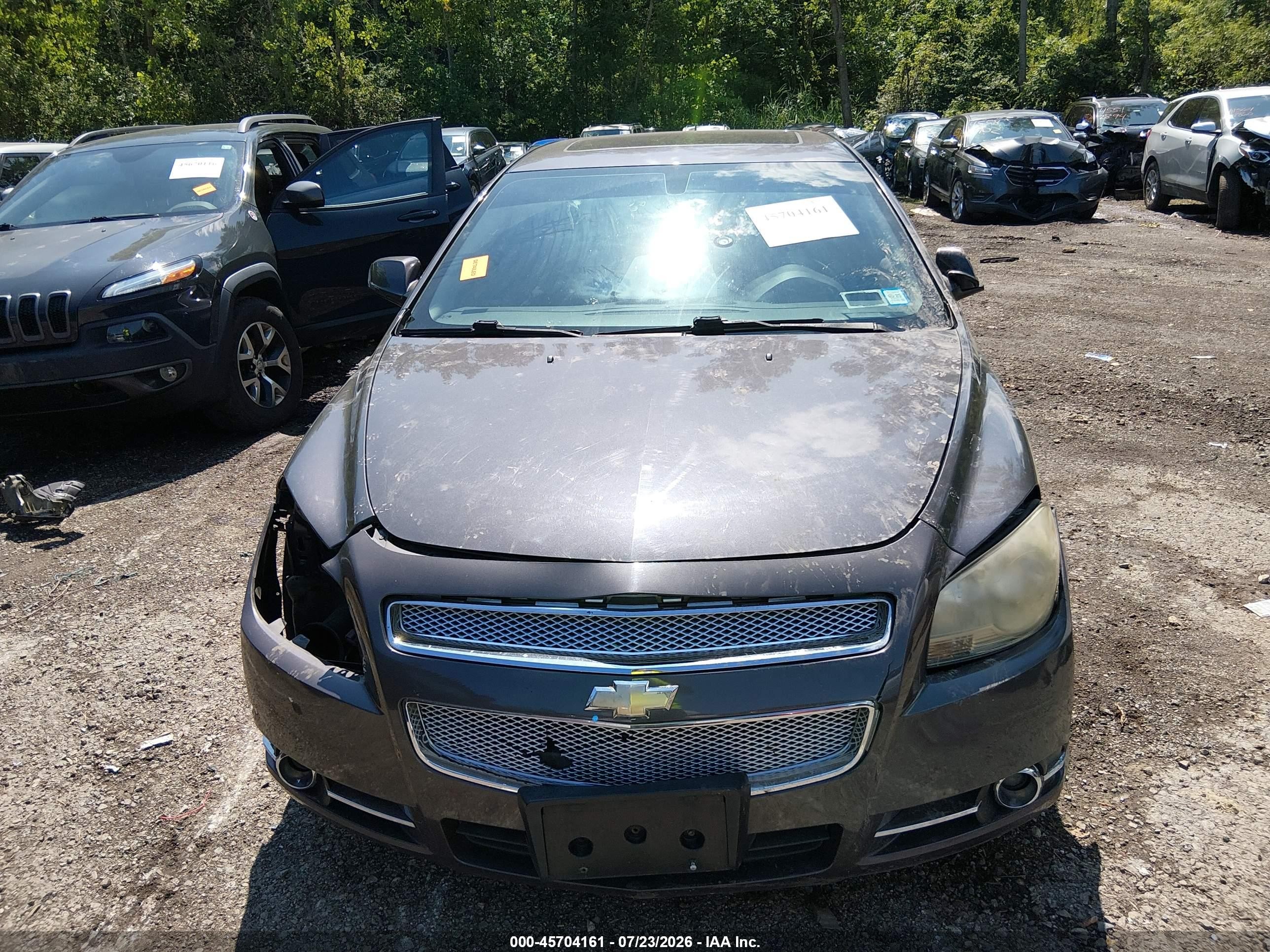 2010 Chevrolet Malibu Ltz Gray vin: 1G1ZE5E70AF273877