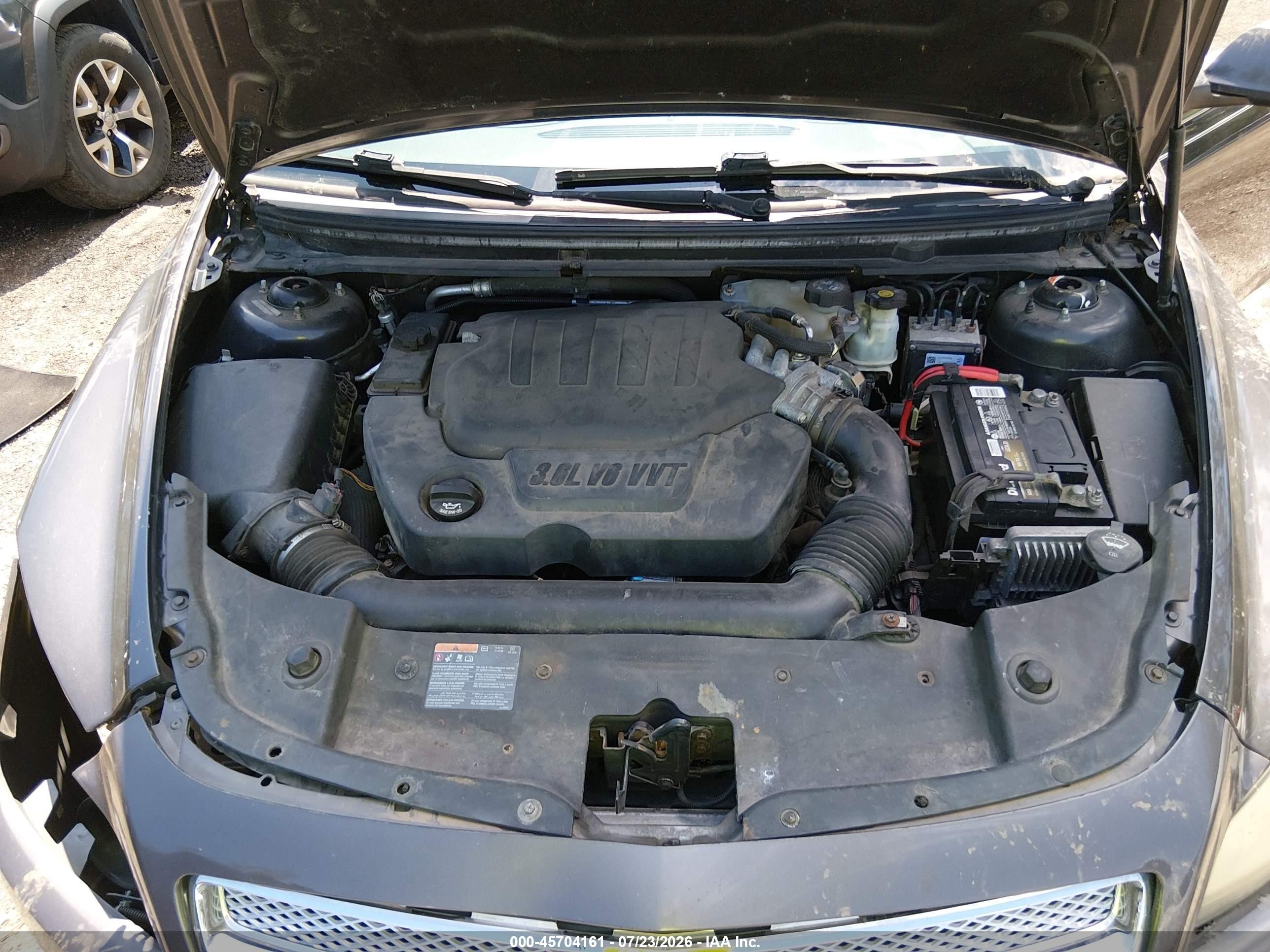 2010 Chevrolet Malibu Ltz Gray vin: 1G1ZE5E70AF273877