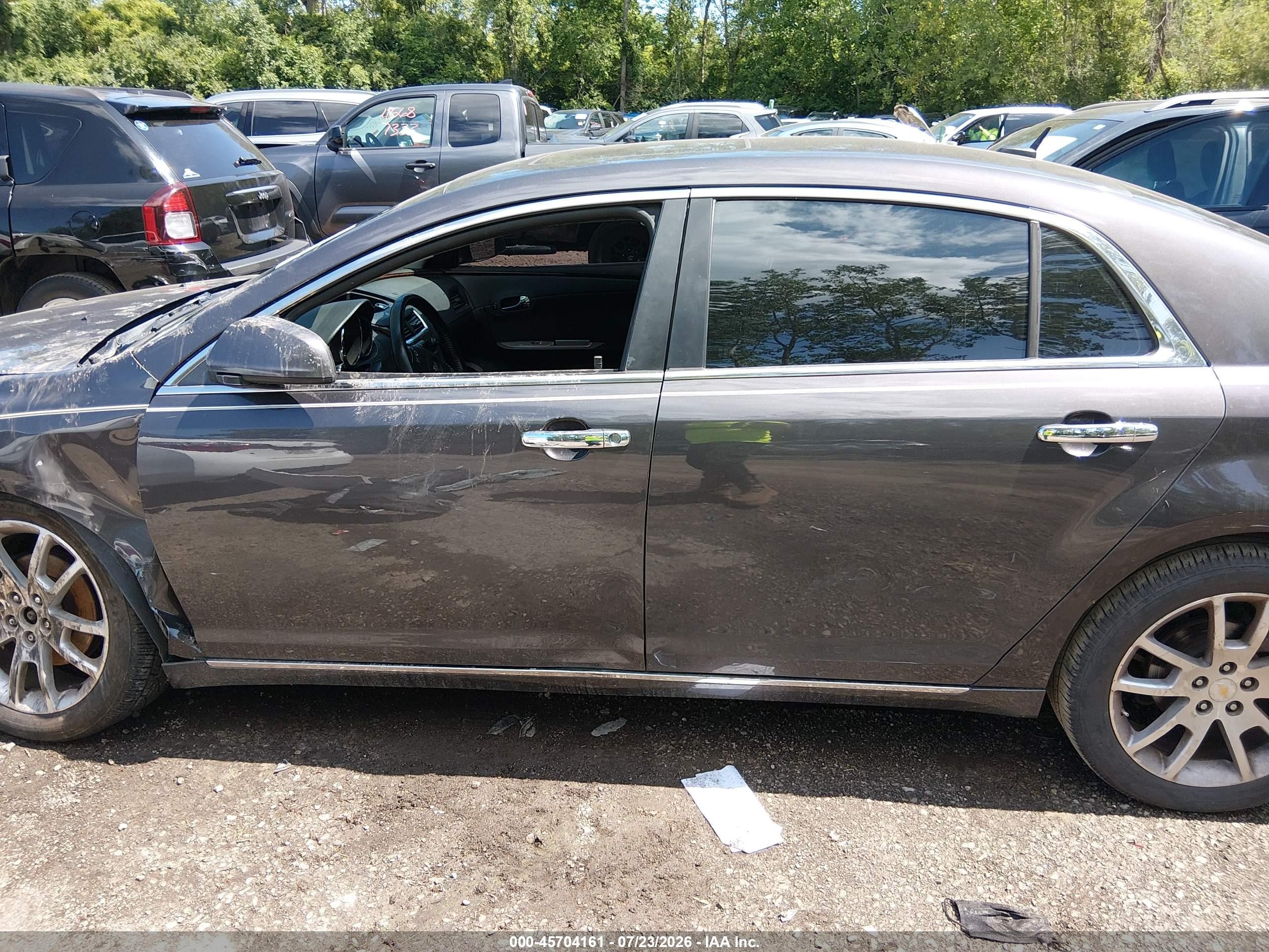 2010 Chevrolet Malibu Ltz Gray vin: 1G1ZE5E70AF273877