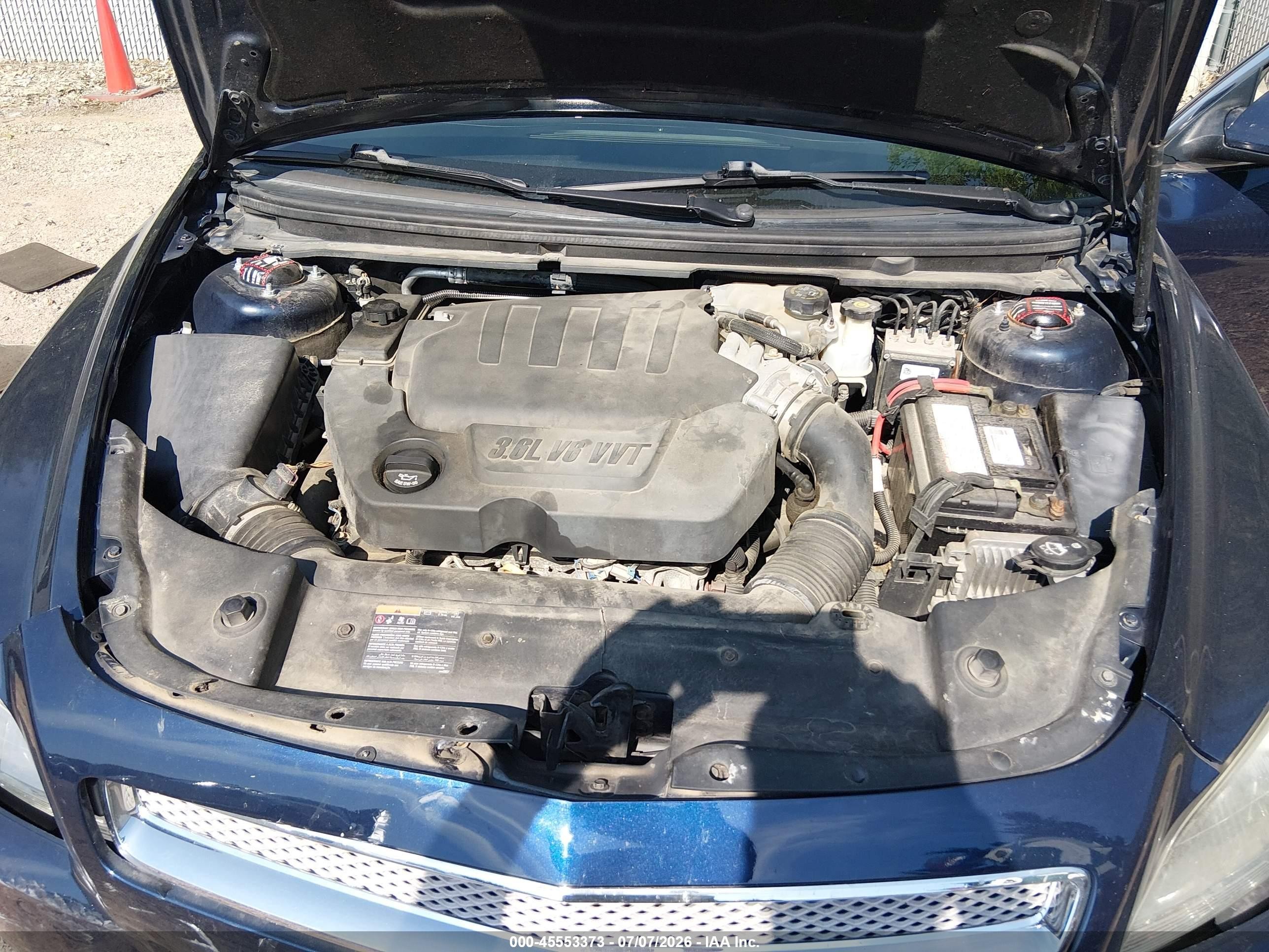 2011 Chevrolet Malibu Ltz Blue vin: 1G1ZE5E70BF263710