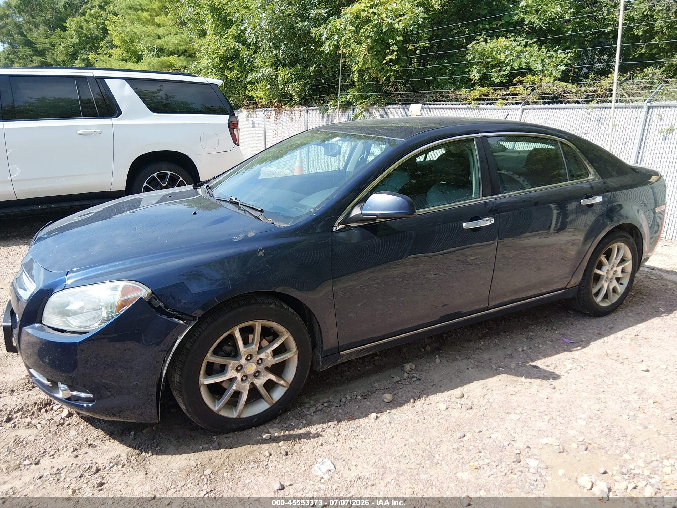 2011 Chevrolet Malibu Ltz Blue vin: 1G1ZE5E70BF263710