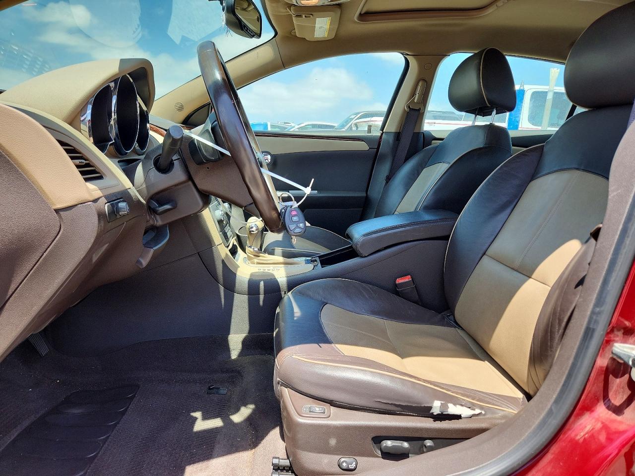 2010 Chevrolet Malibu Ltz Red vin: 1G1ZE5E71AF102734