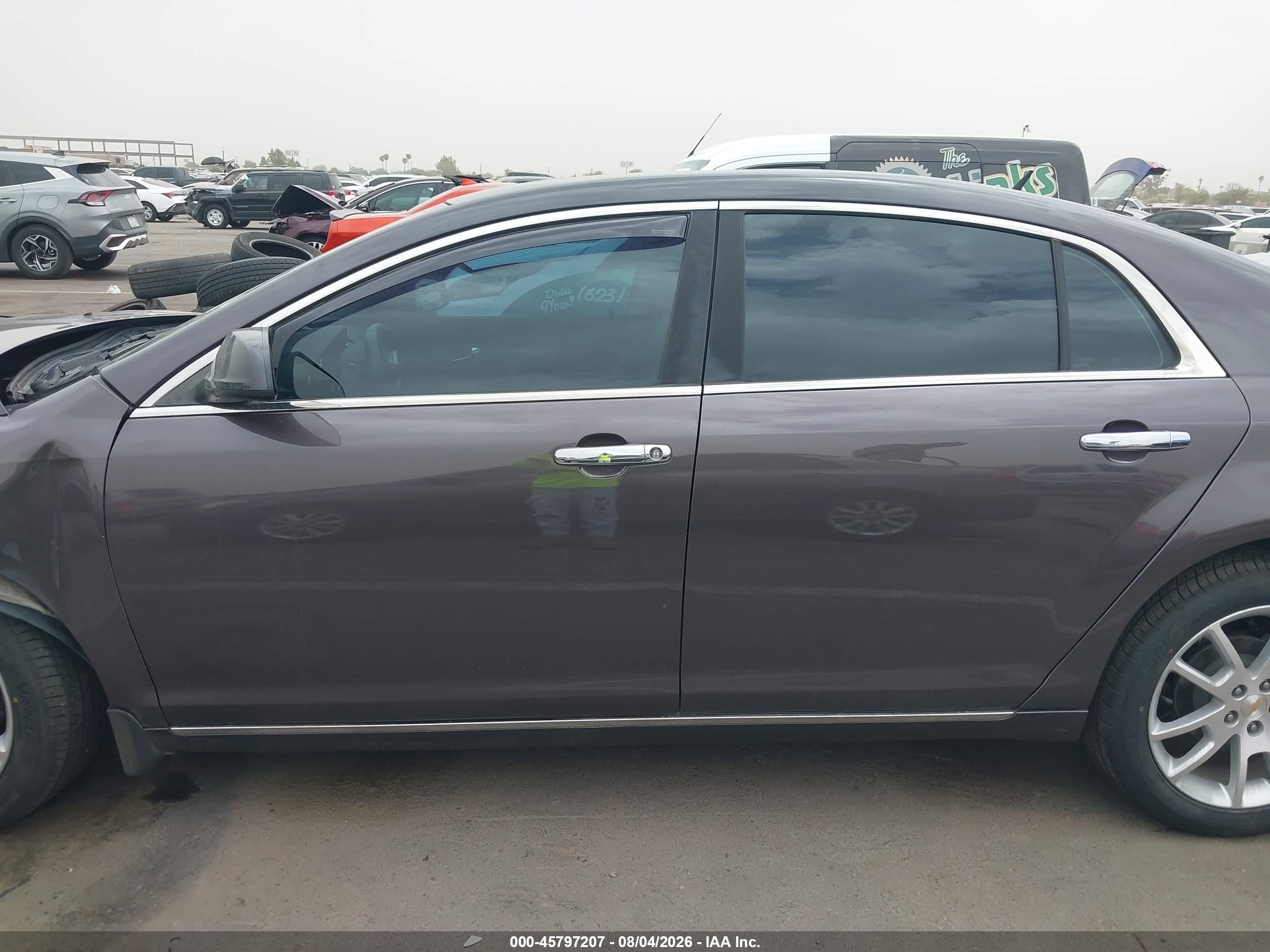 2011 Chevrolet Malibu Ltz Gray vin: 1G1ZE5E71BF105800