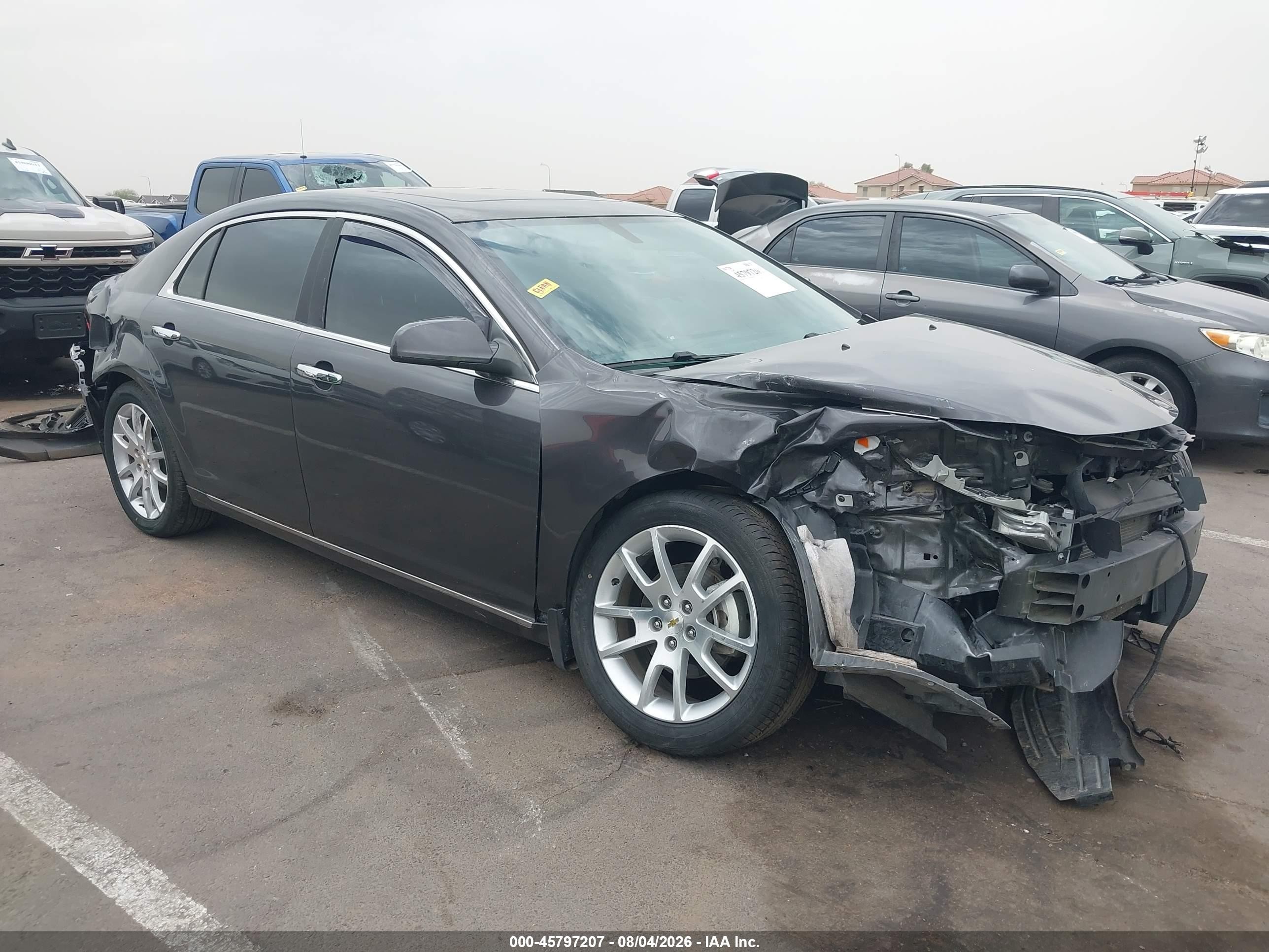 2011 Chevrolet Malibu Ltz Gray vin: 1G1ZE5E71BF105800
