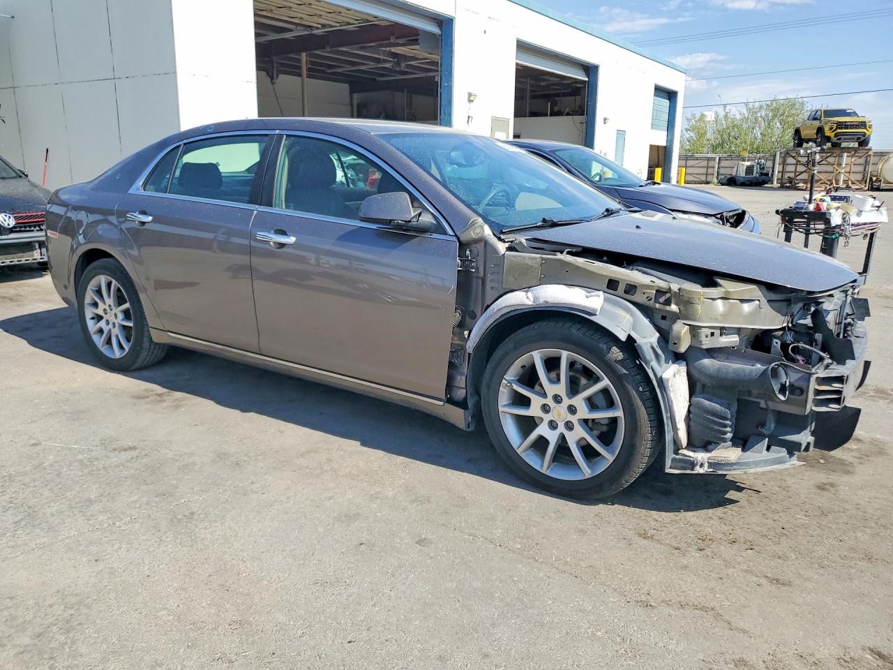 2010 Chevrolet Malibu Ltz Gray vin: 1G1ZE5E72AF141560