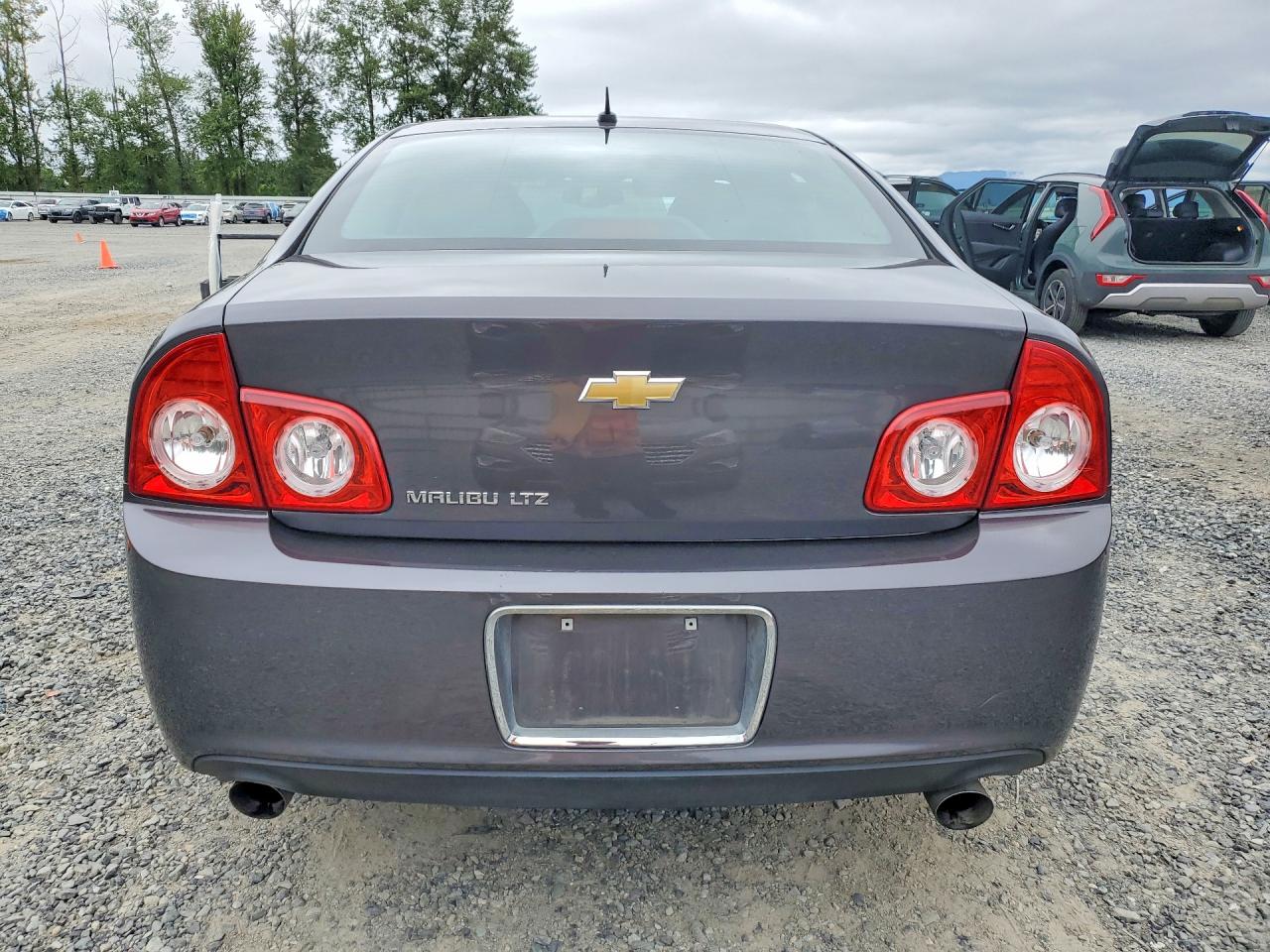 2011 Chevrolet Malibu Ltz Gray vin: 1G1ZE5E72BF173460