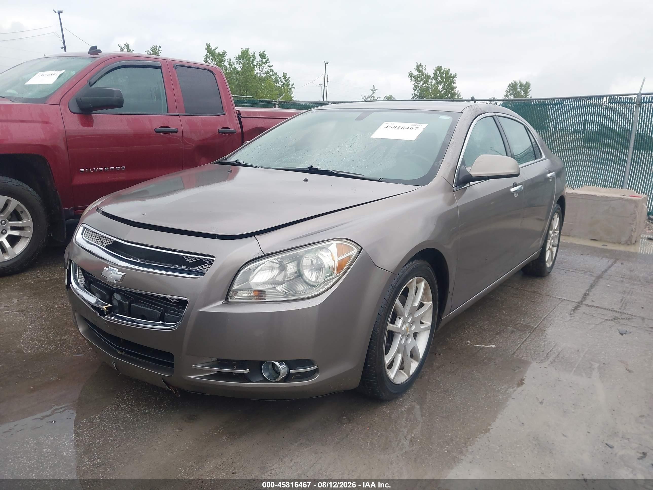 2011 Chevrolet Malibu Ltz Brown vin: 1G1ZE5E72BF362612
