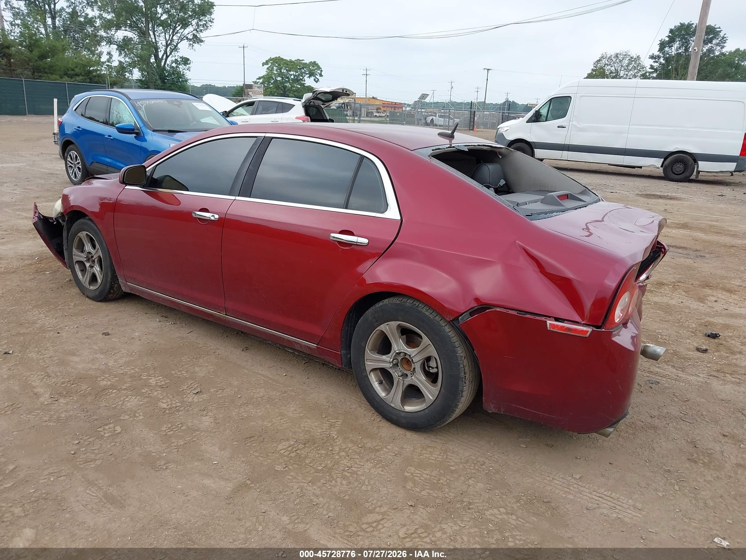 2010 Chevrolet Malibu Ltz Красный vin: 1G1ZE5E73AF295338