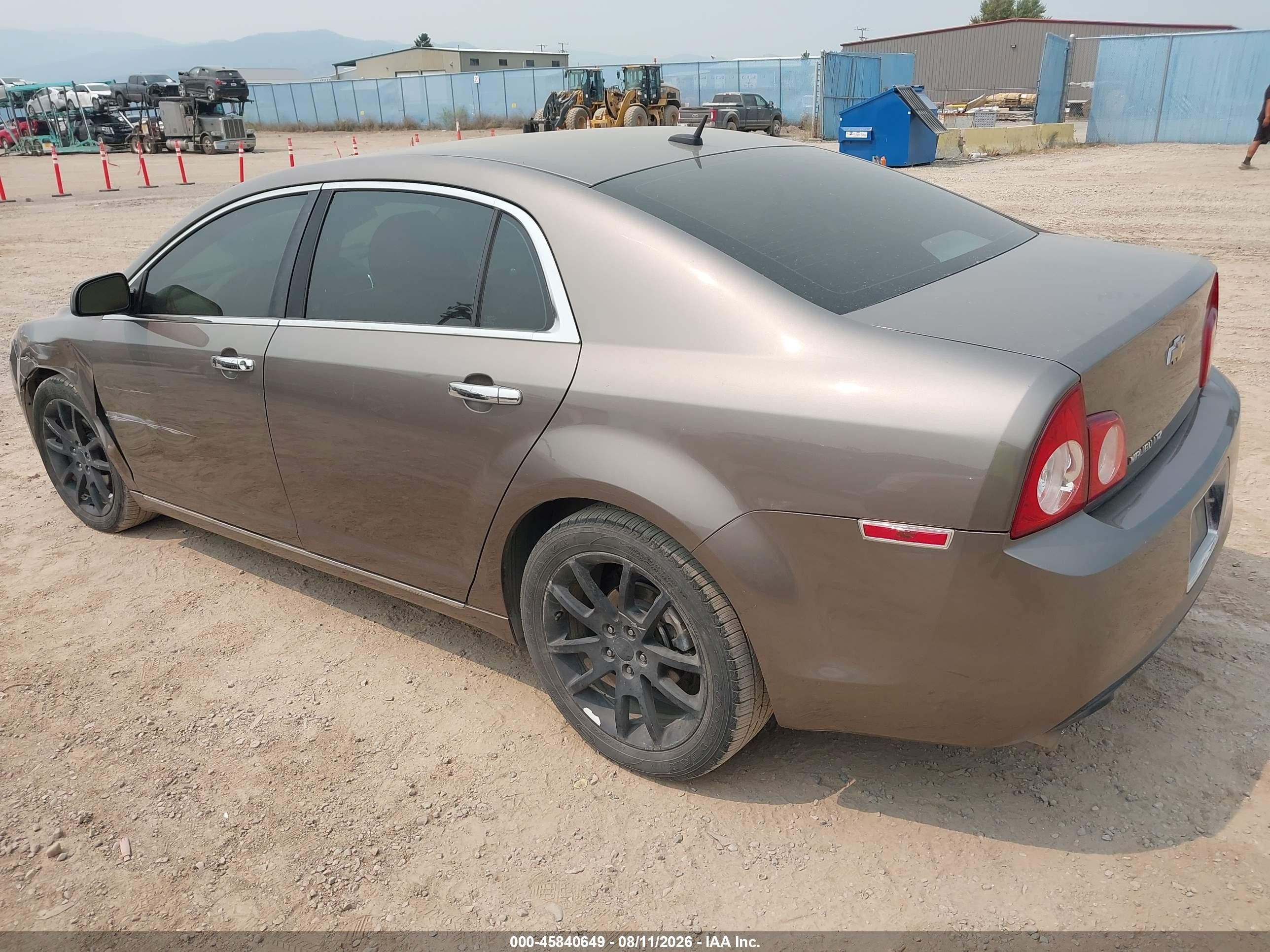 2010 Chevrolet Malibu Ltz Brown vin: 1G1ZE5E73AF301610
