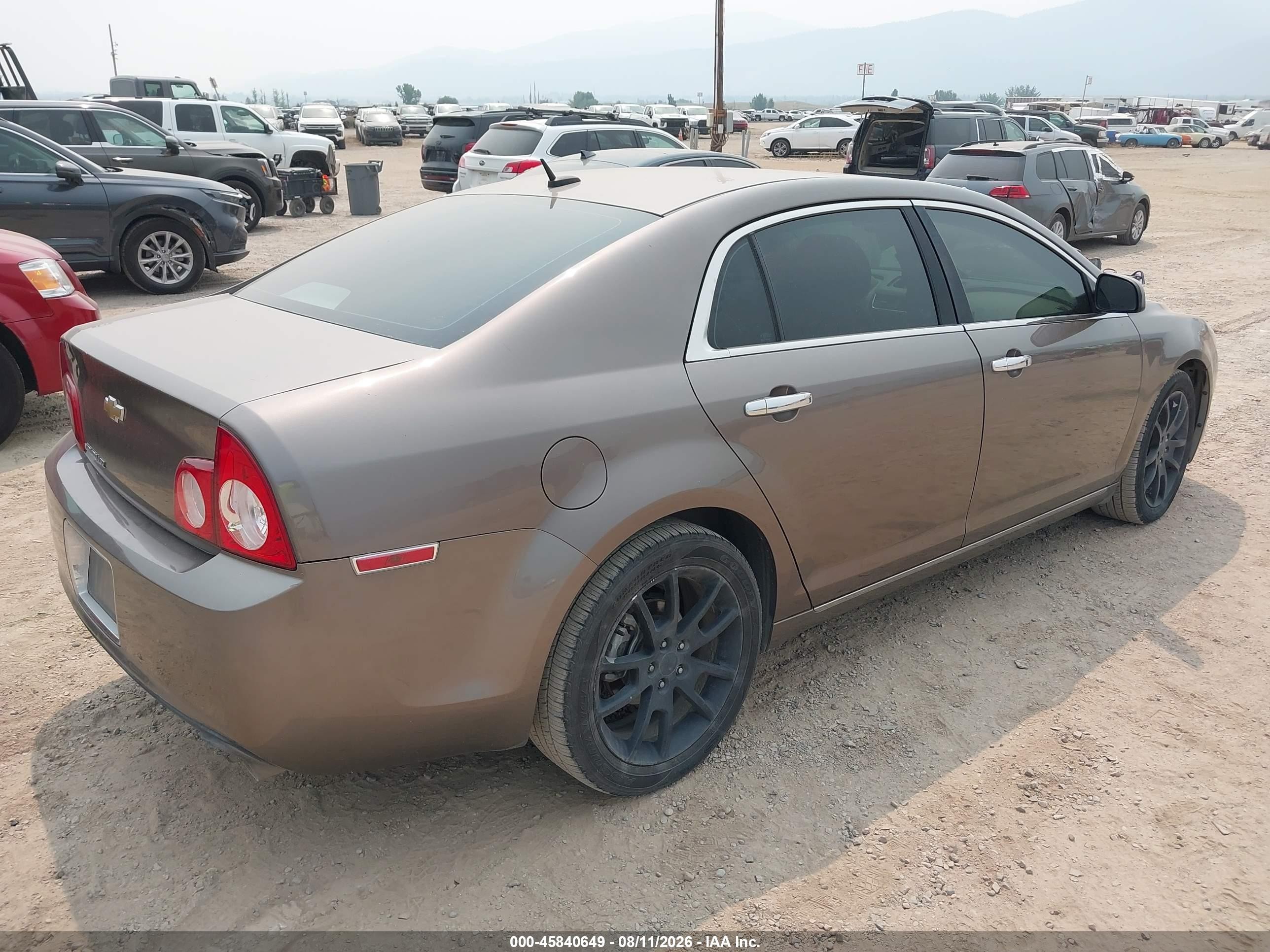 2010 Chevrolet Malibu Ltz Brown vin: 1G1ZE5E73AF301610