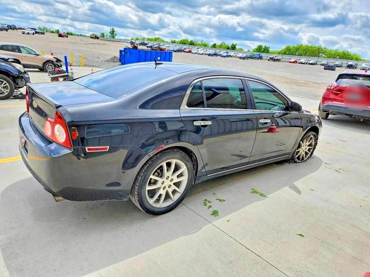 2011 Chevrolet Malibu Ltz Black vin: 1G1ZE5E76BF115710