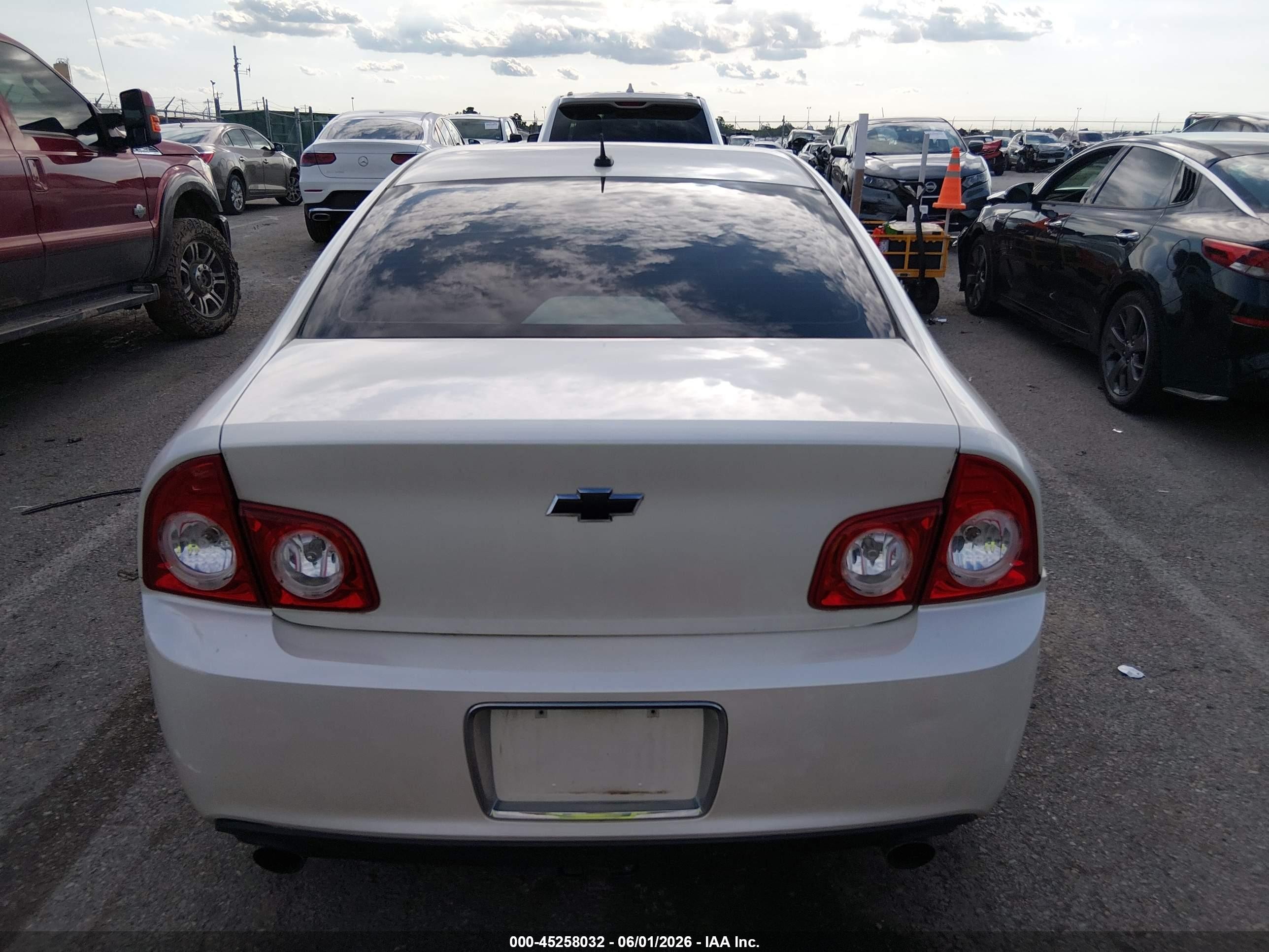 2011 Chevrolet Malibu Ltz White vin: 1G1ZE5E76BF292886