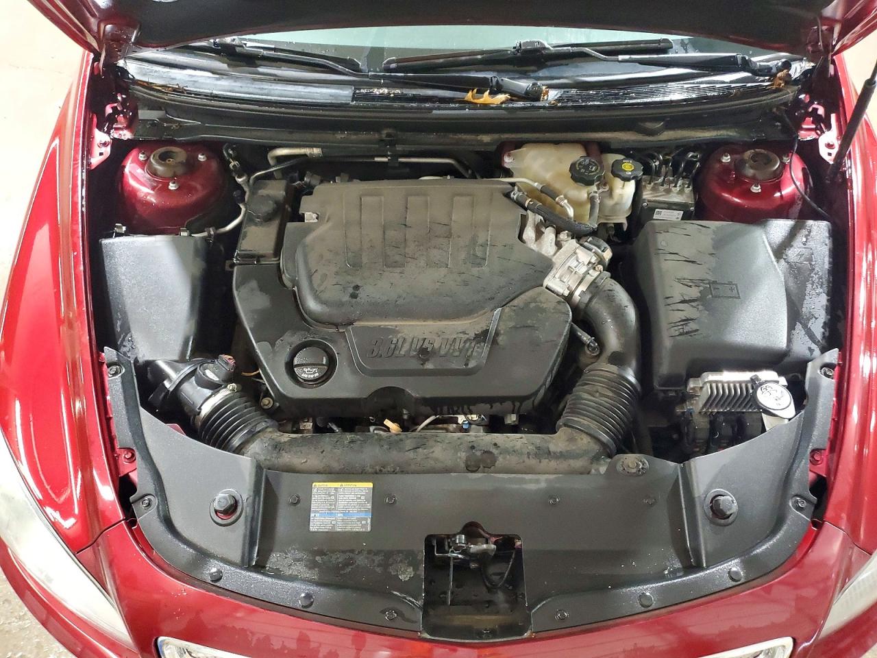 2010 Chevrolet Malibu Ltz Red vin: 1G1ZE5E77AF210839