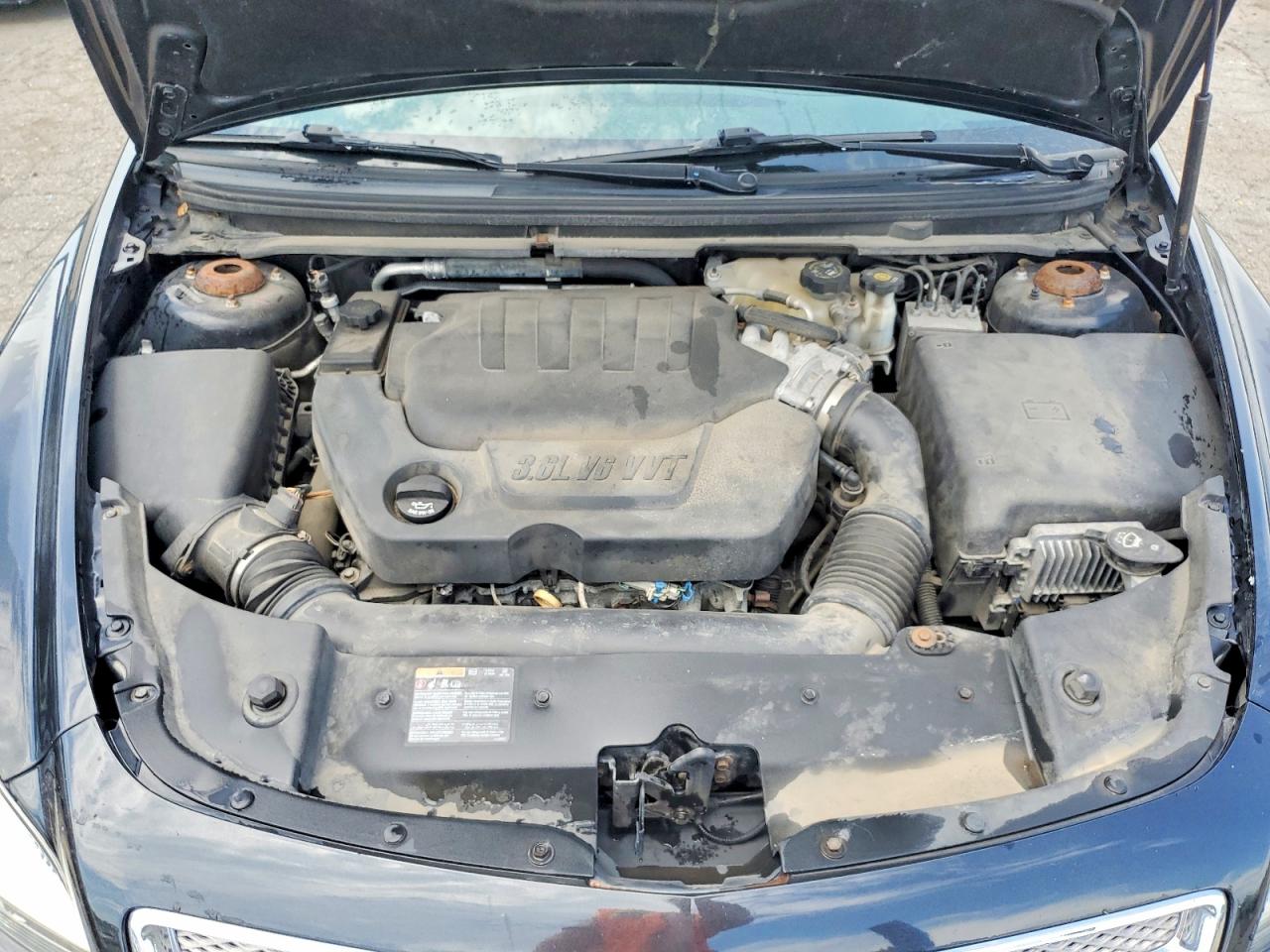2011 Chevrolet Malibu Ltz Black vin: 1G1ZE5E79BF176047