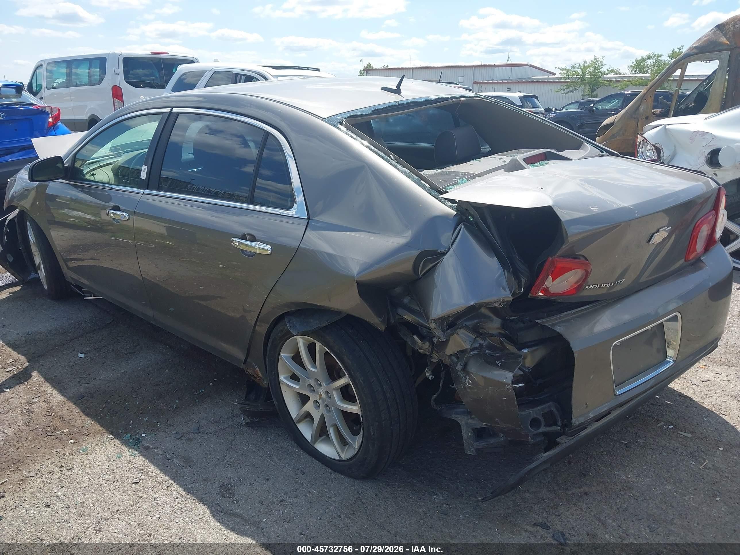 2010 Chevrolet Malibu Ltz Коричневый vin: 1G1ZE5E7XA4152186