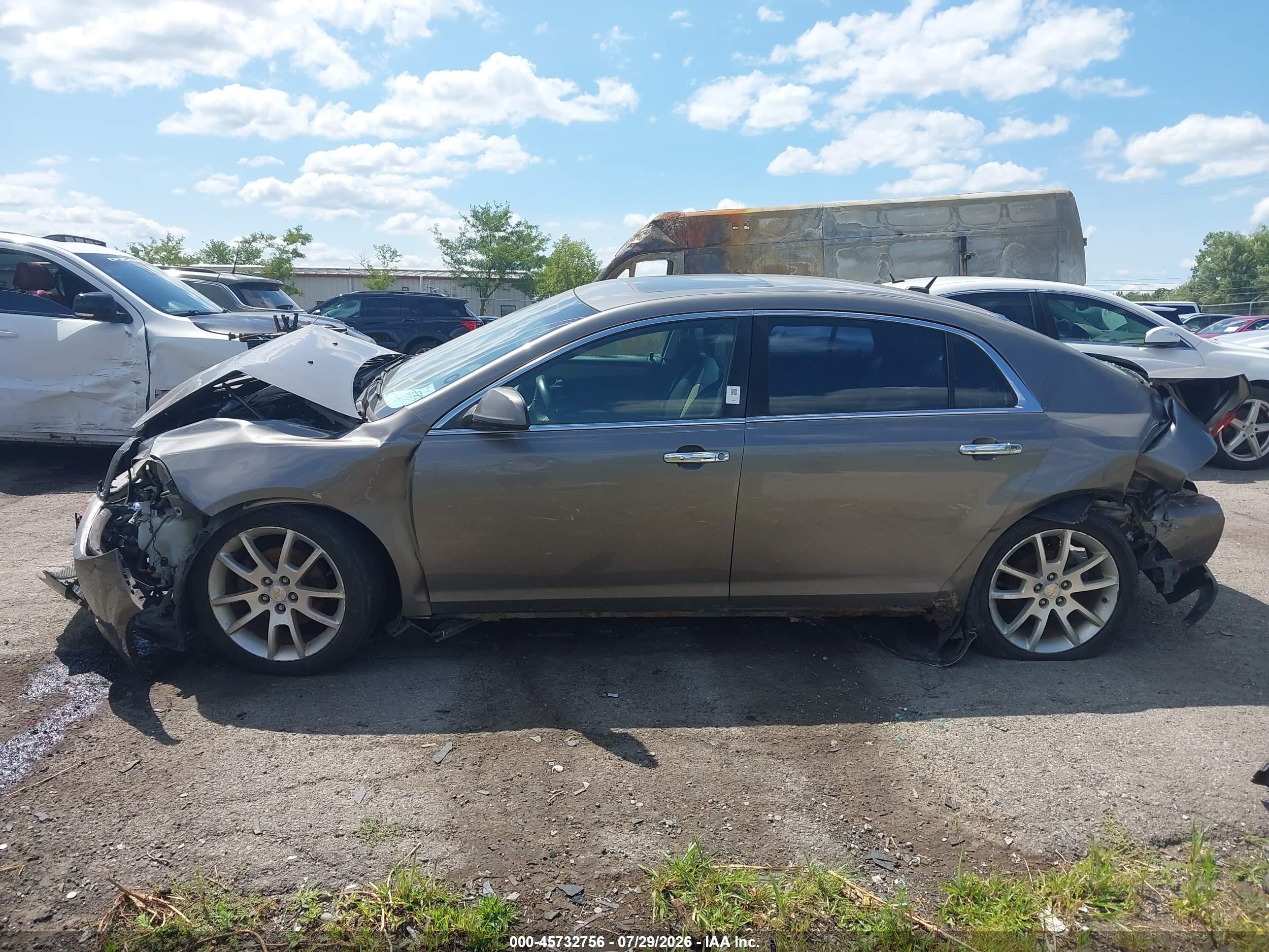 2010 Chevrolet Malibu Ltz Коричневый vin: 1G1ZE5E7XA4152186