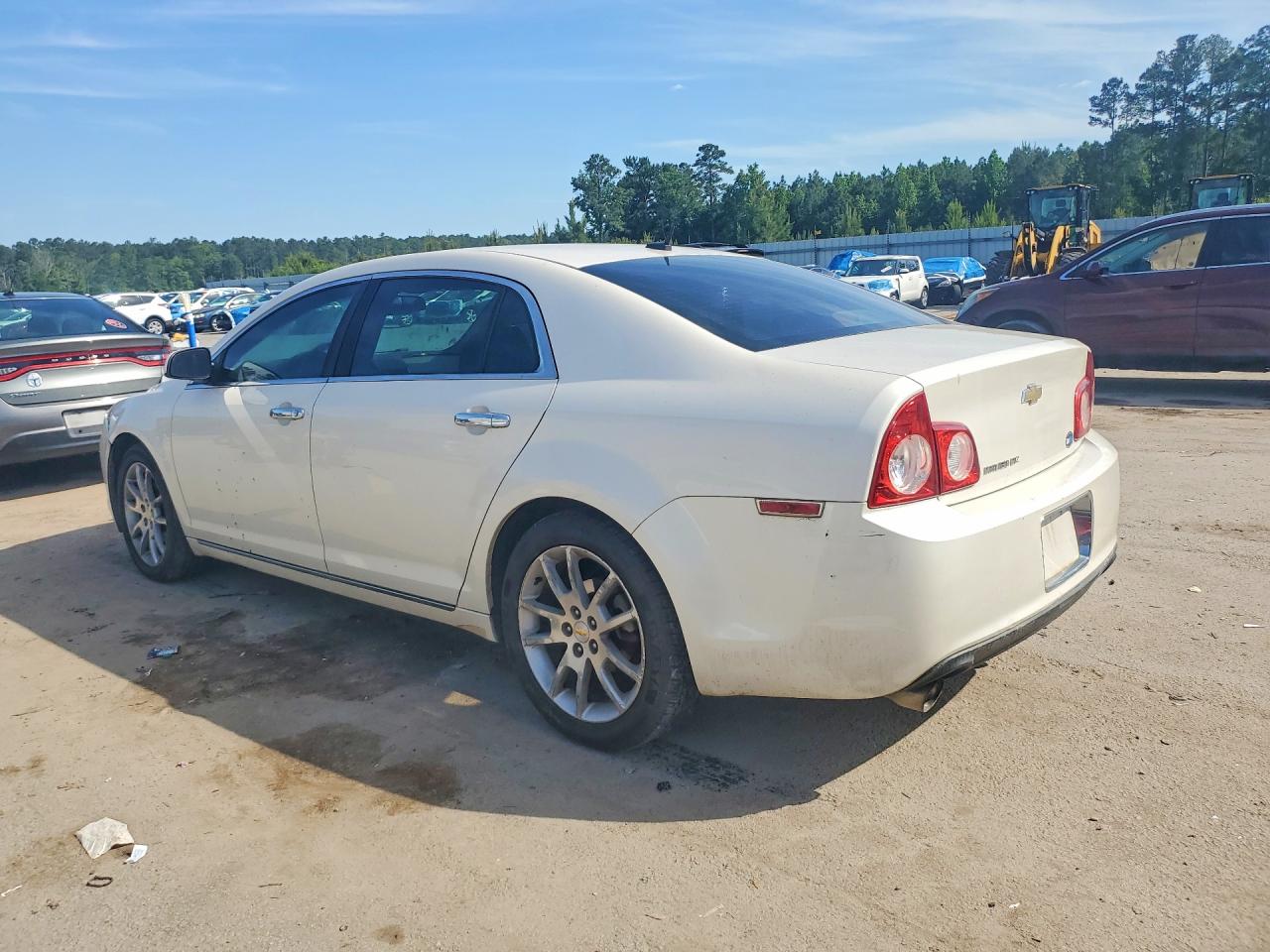 2011 Chevrolet Malibu Ltz White vin: 1G1ZE5E7XBF206964