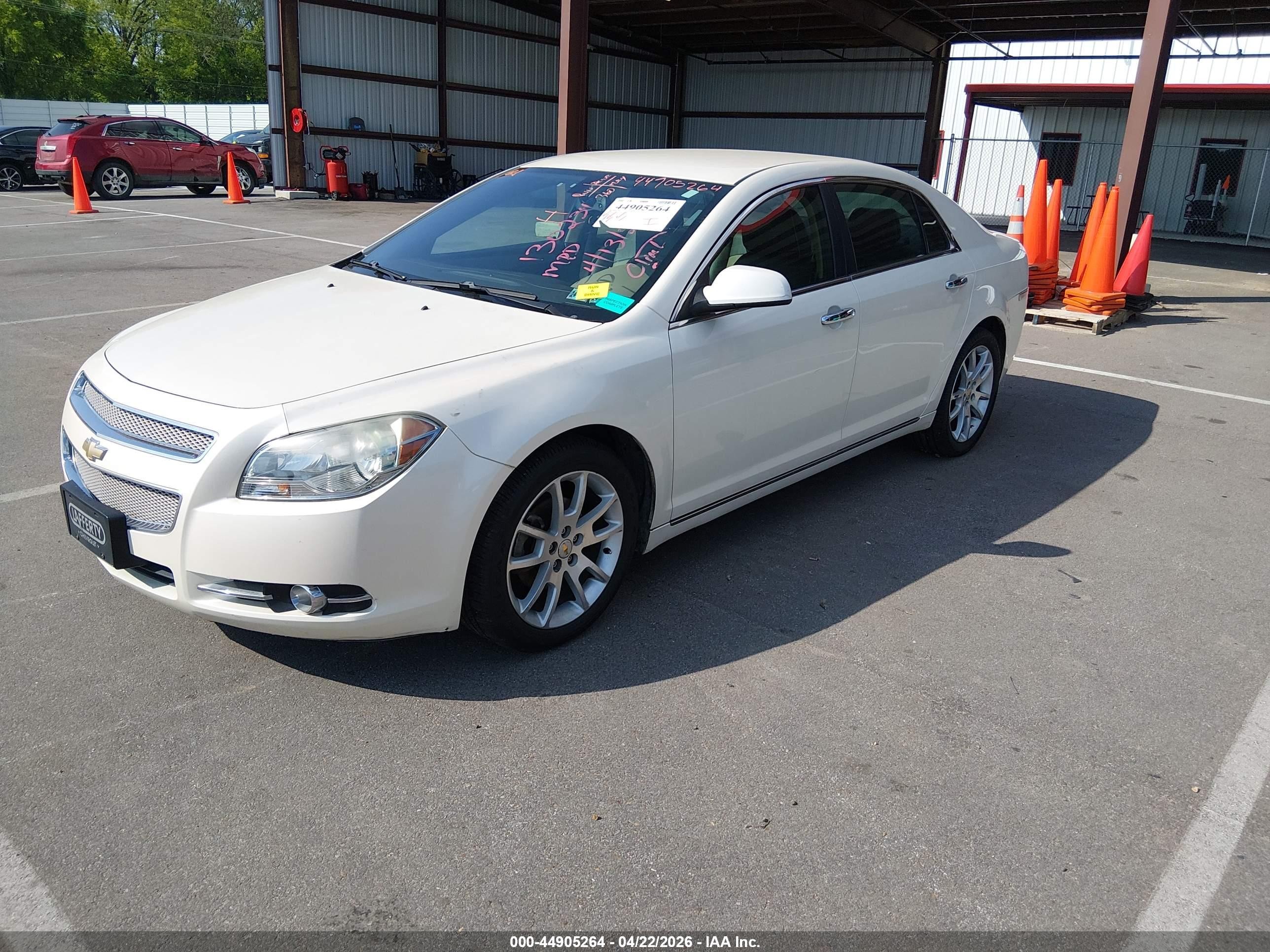 2010 Chevrolet Malibu Ltz Cream vin: 1G1ZE5EB0A4130234