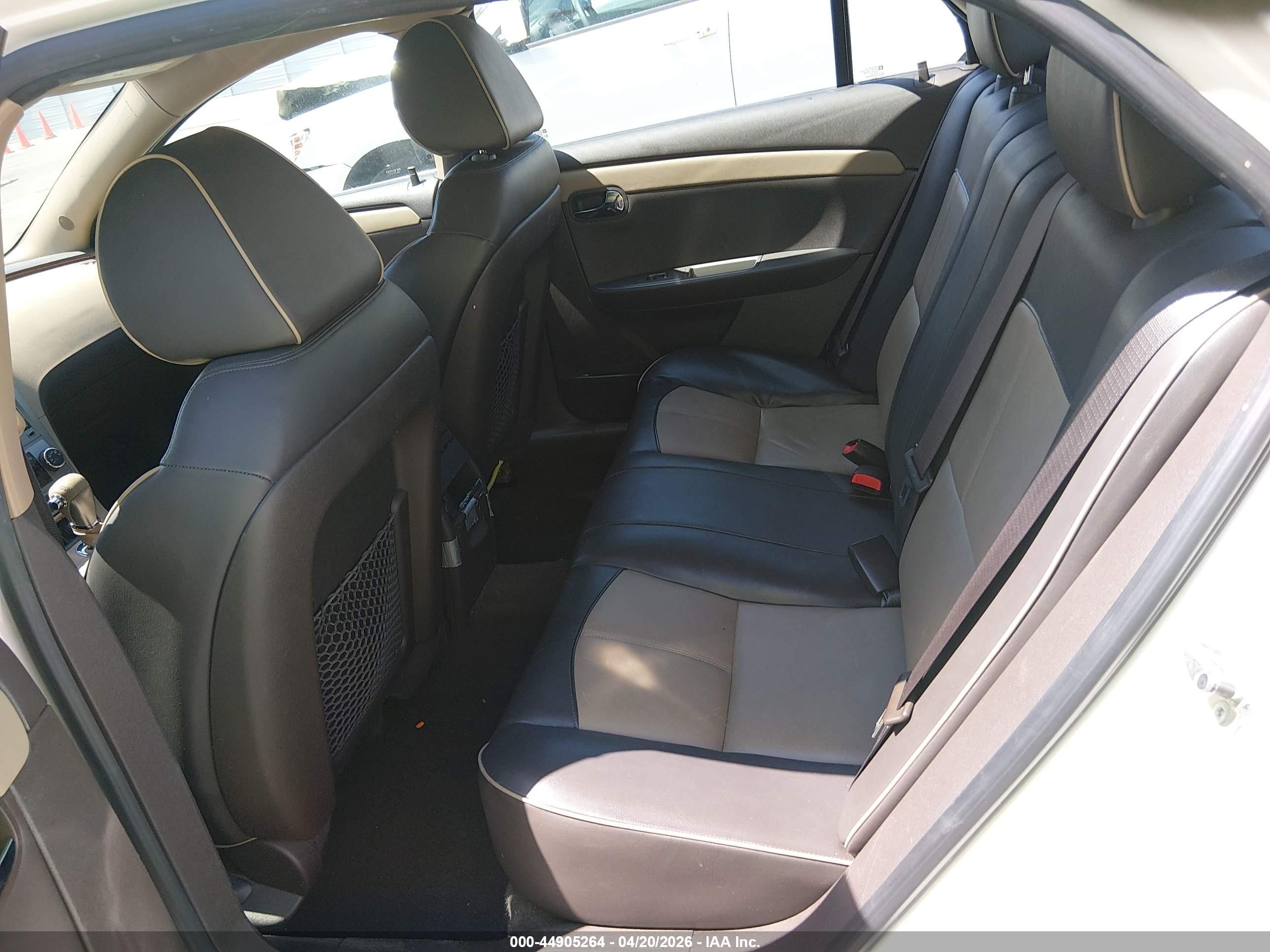 2010 Chevrolet Malibu Ltz Cream vin: 1G1ZE5EB0A4130234